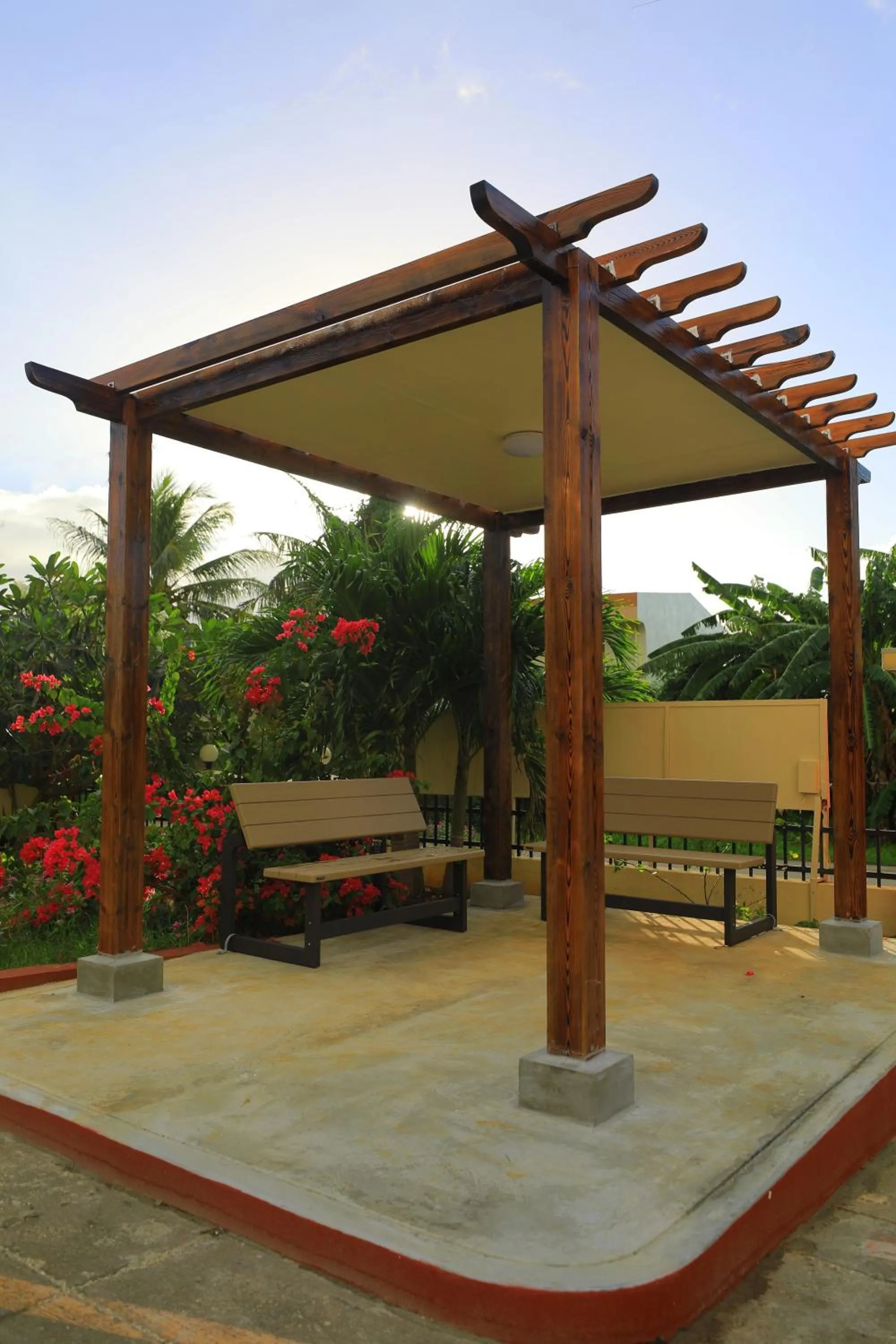 Facade/entrance in Beach Garden Hotel