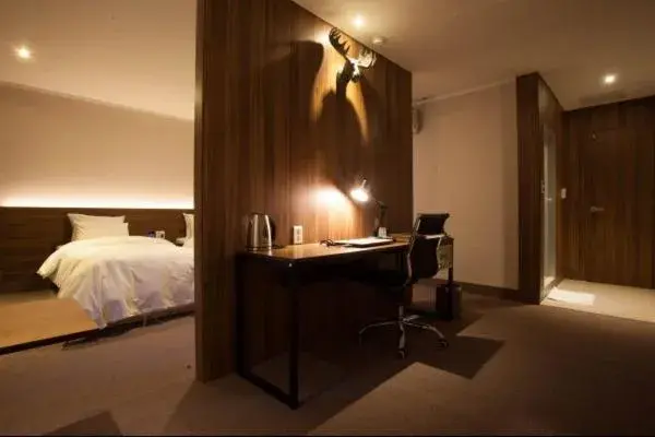 Bed in Vatica Hotel Dongdaemun Bed in Vatica Hotel Dongdaemun