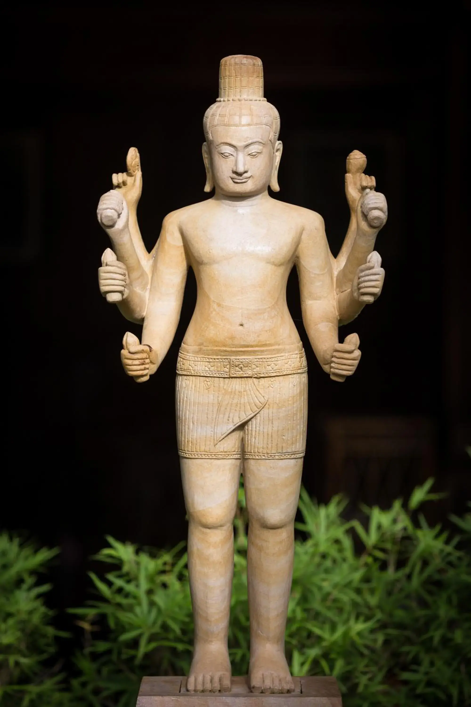 Garden view in Siem Reap Center Hotel Garden view in Siem Reap Center Hotel