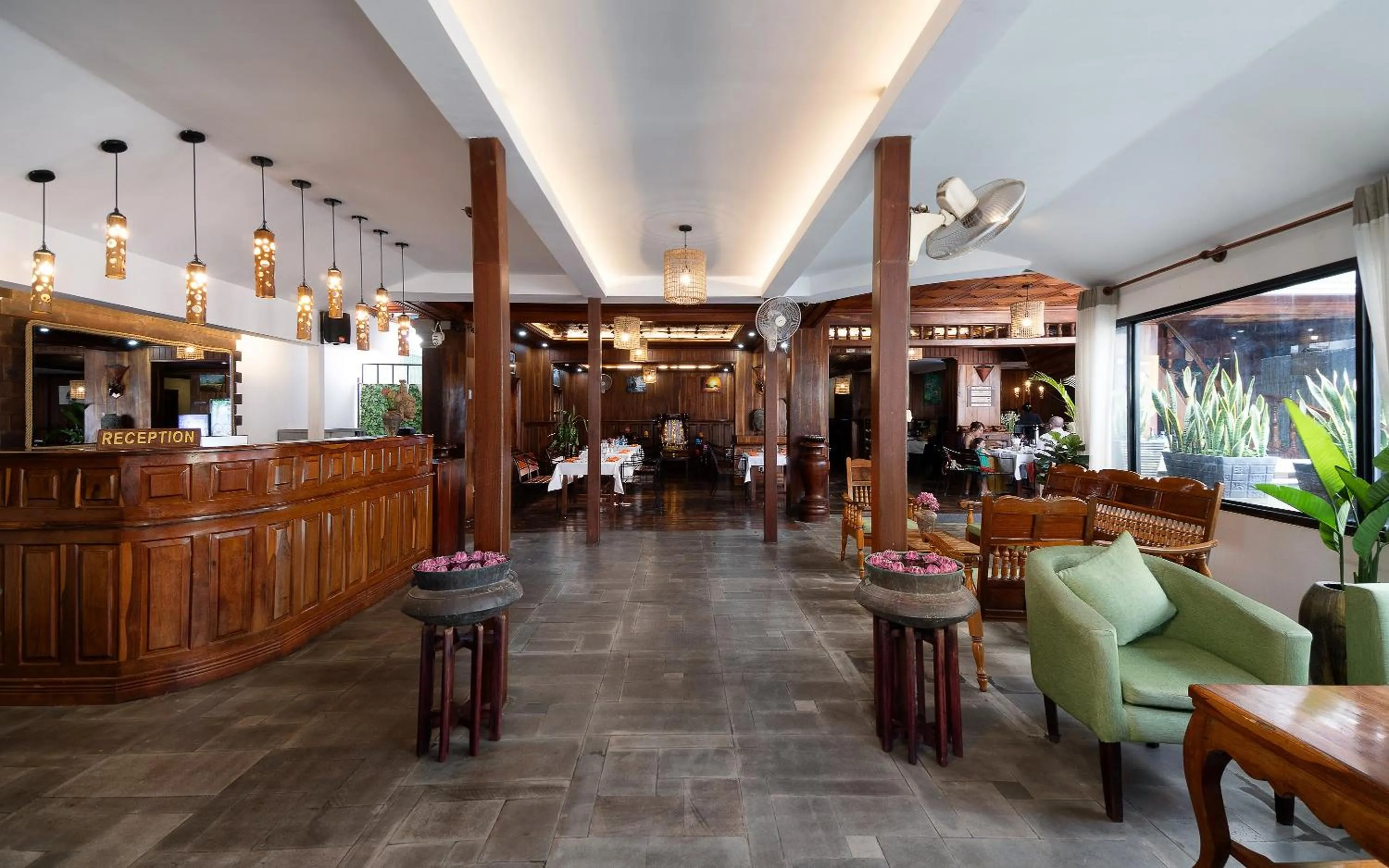 Lobby or reception in Siem Reap Center Hotel