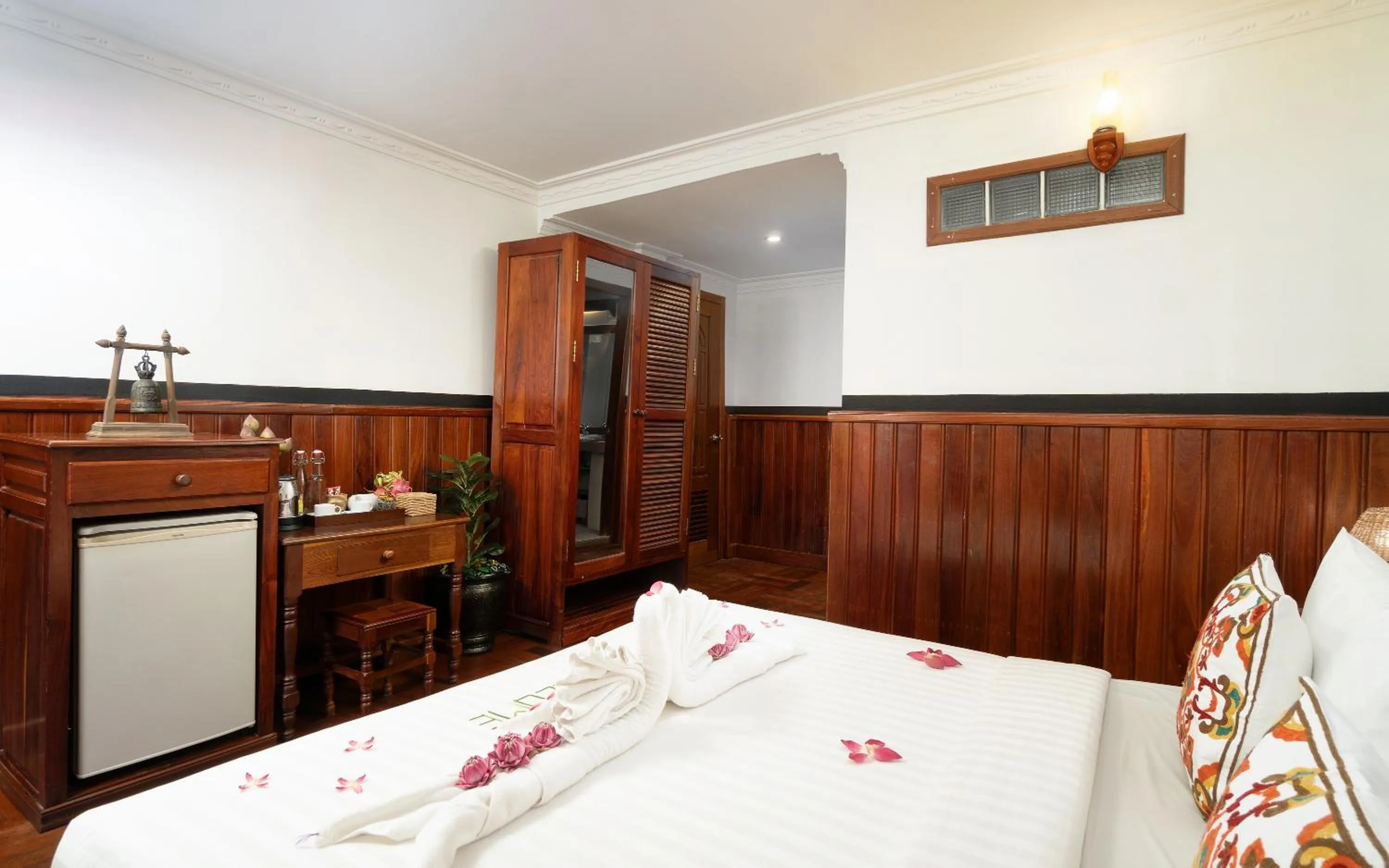 Bed in Siem Reap Center Hotel