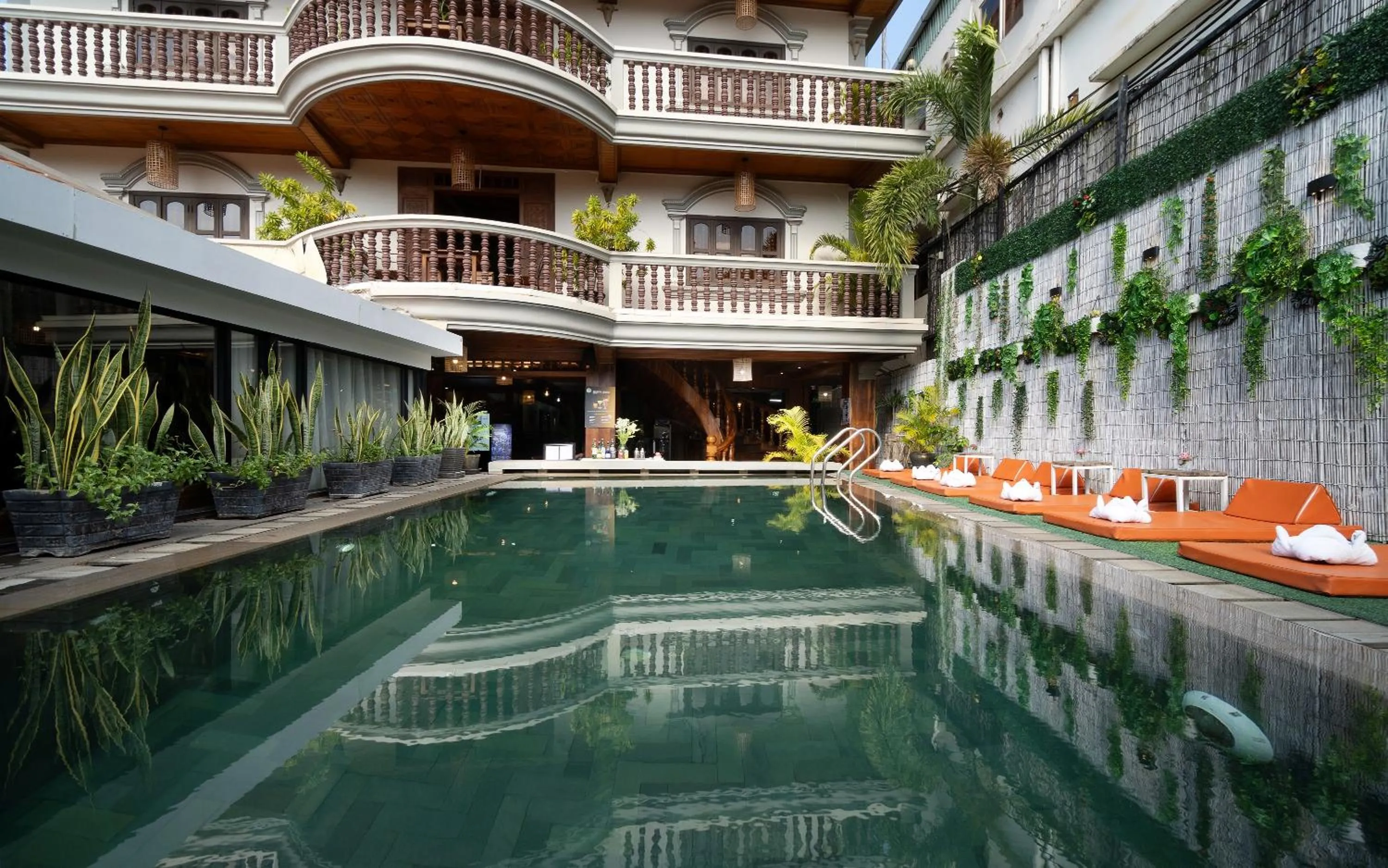 Property building in Siem Reap Center Hotel