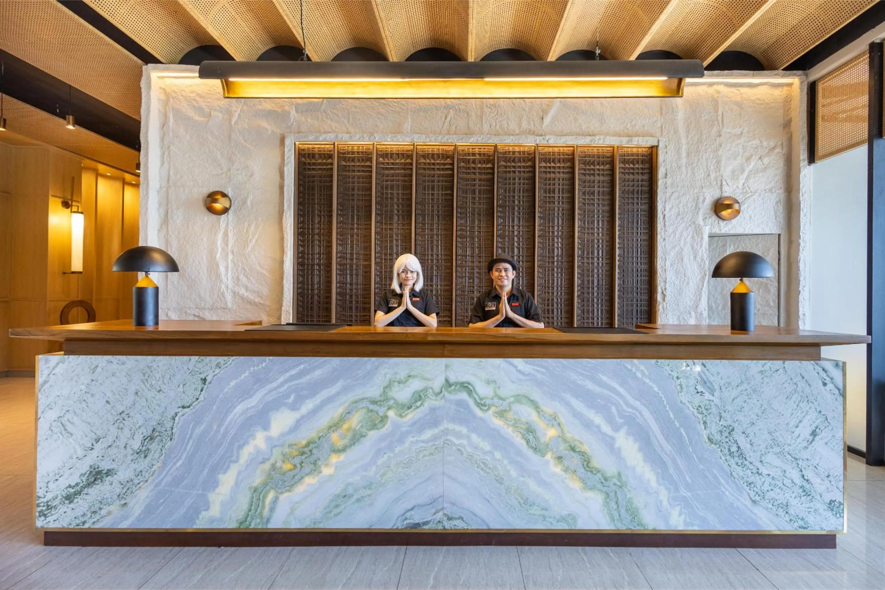 Lobby or reception in Neo Eltari Kupang by ASTON