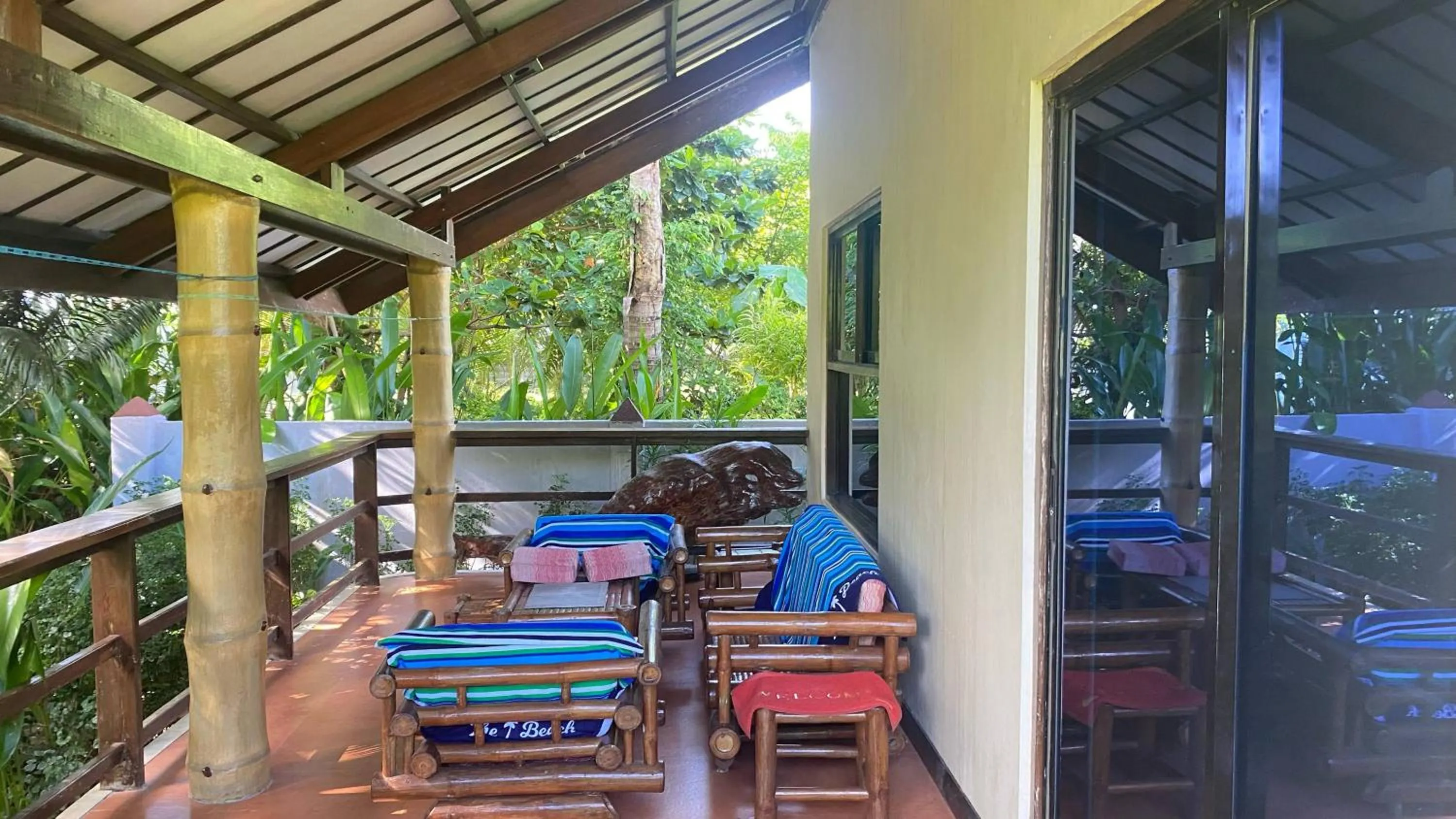 Balcony/Terrace in Siargao Sunset Bay Beach Villas