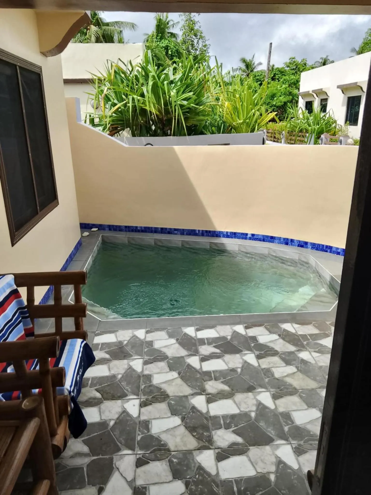 Pool view in Siargao Sunset Bay Beach Villas