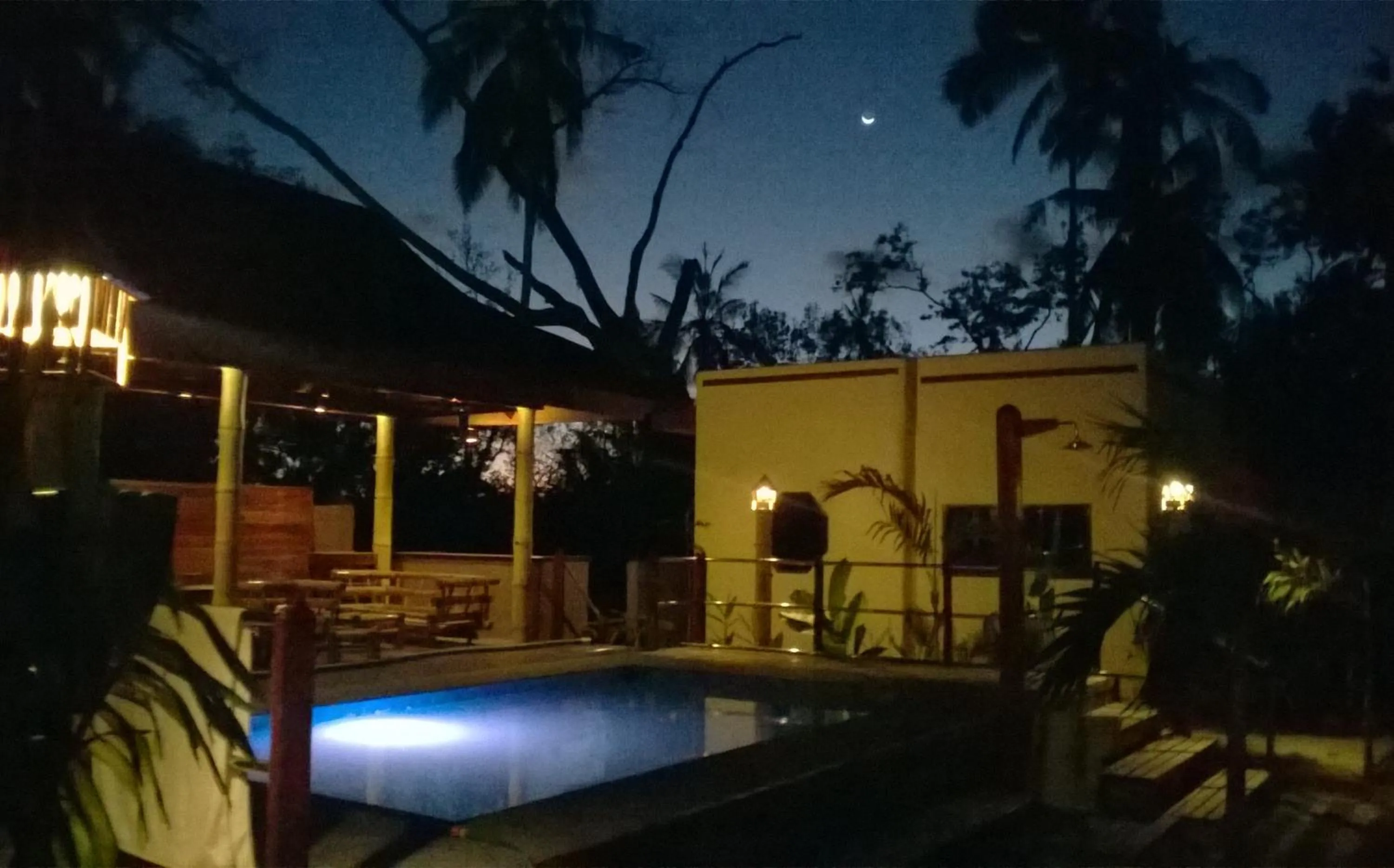 Pool view in Siargao Sunset Bay Beach Villas