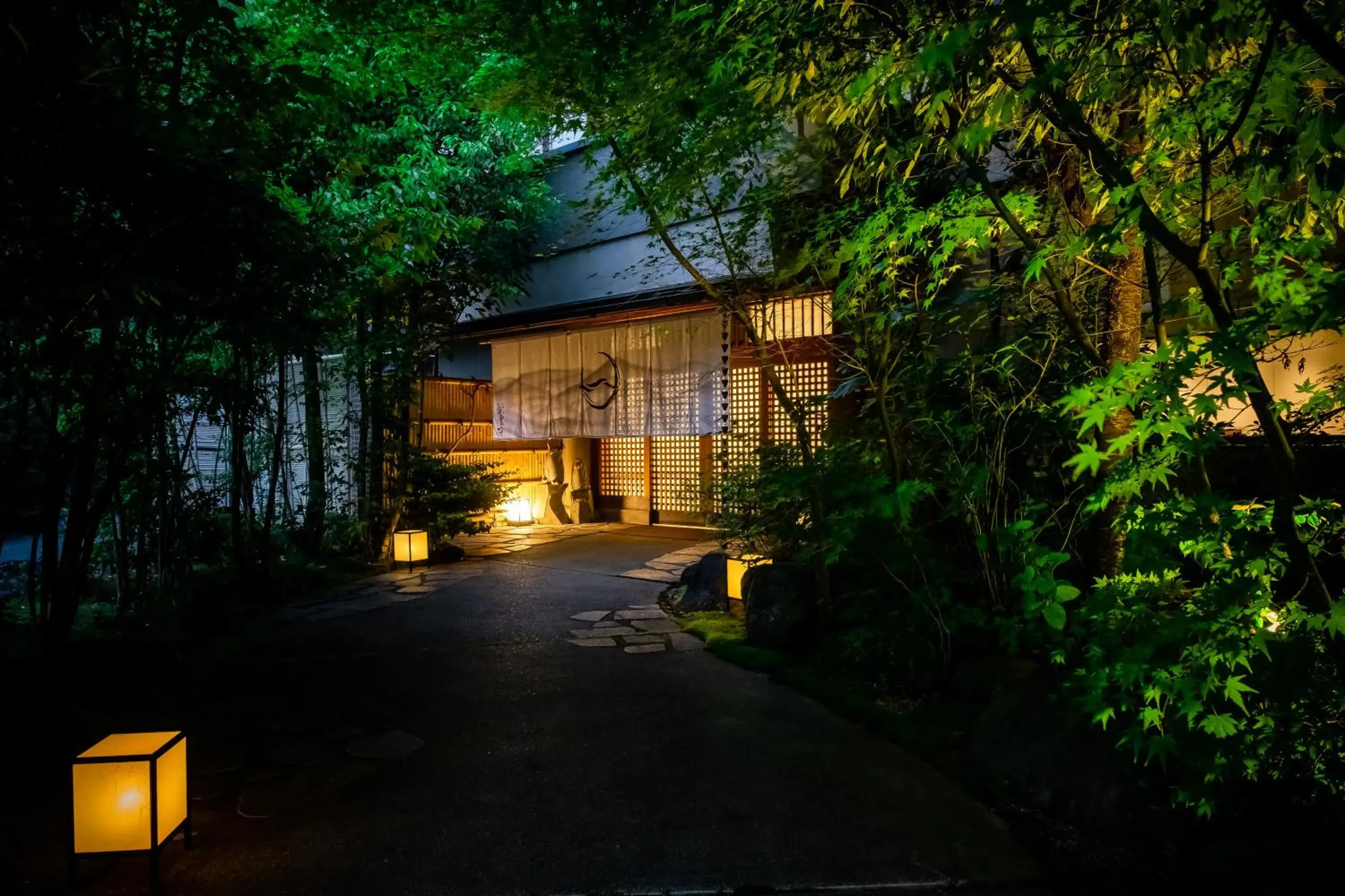 Facade/entrance in Hakuunsou Facade/entrance in Hakuunsou