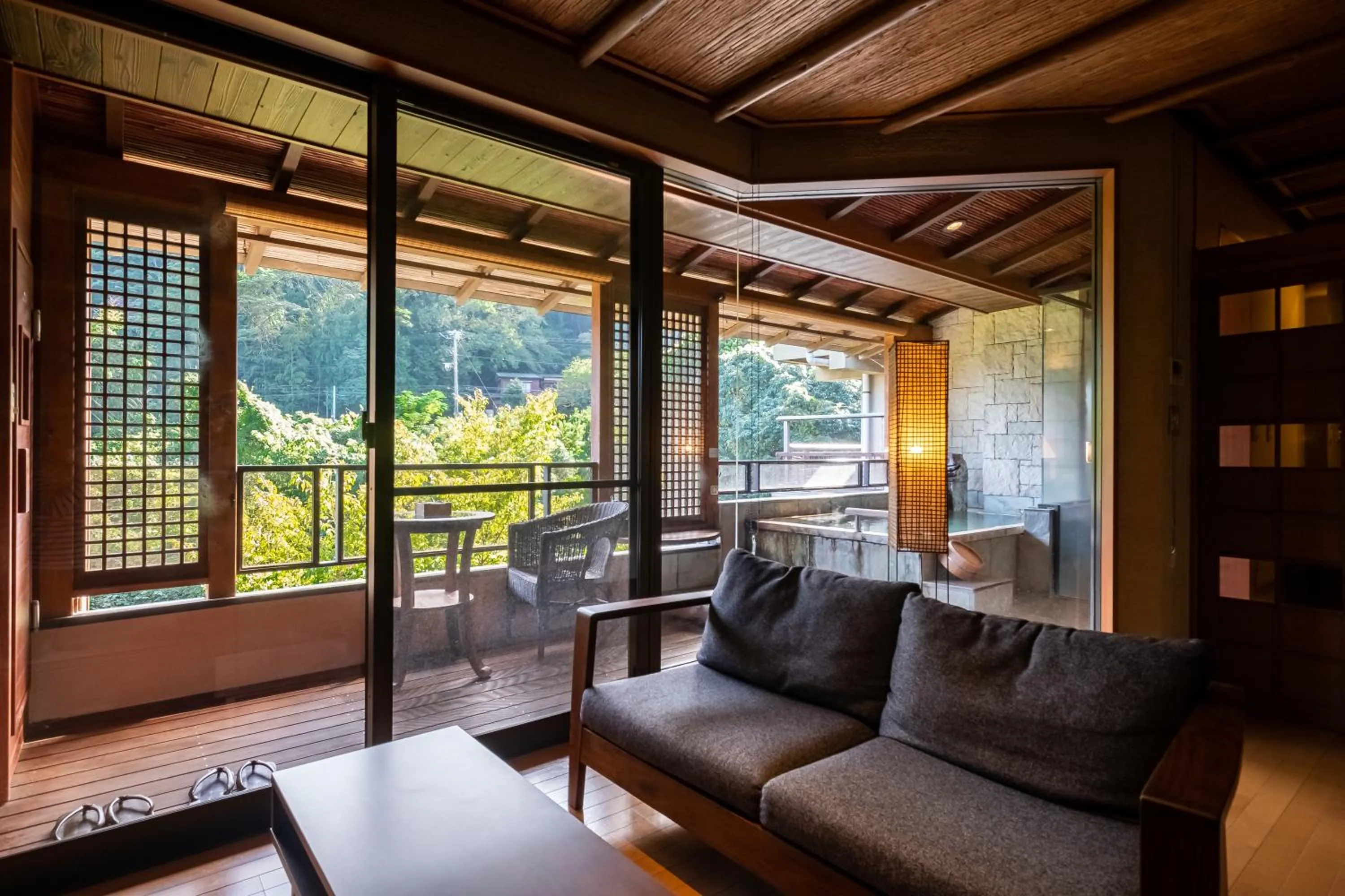 Photo of the whole room in Hakuunsou