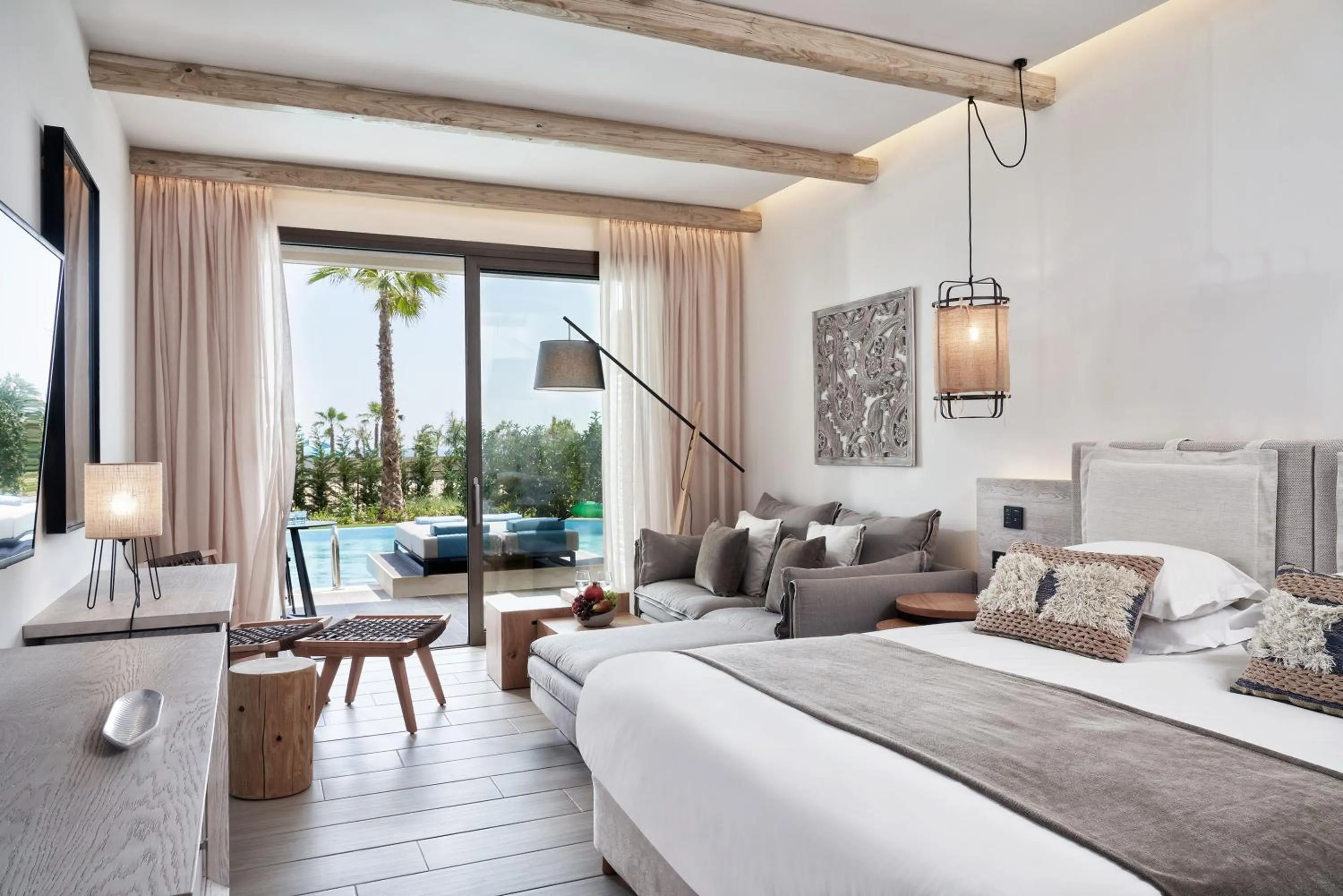 Bedroom, Bed in Mare Ayia Napa