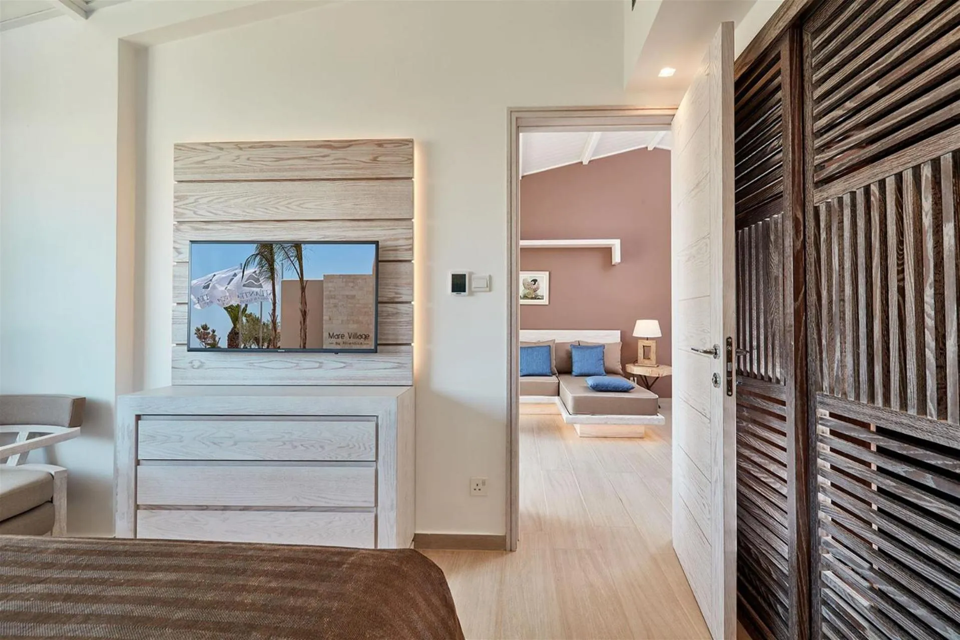 Bedroom, Bed in Mare Ayia Napa