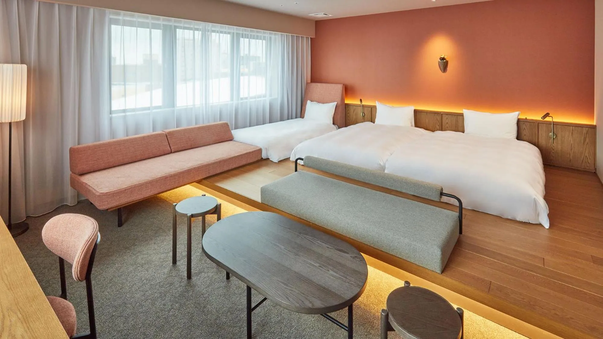 Bed in Hotel Terrasta