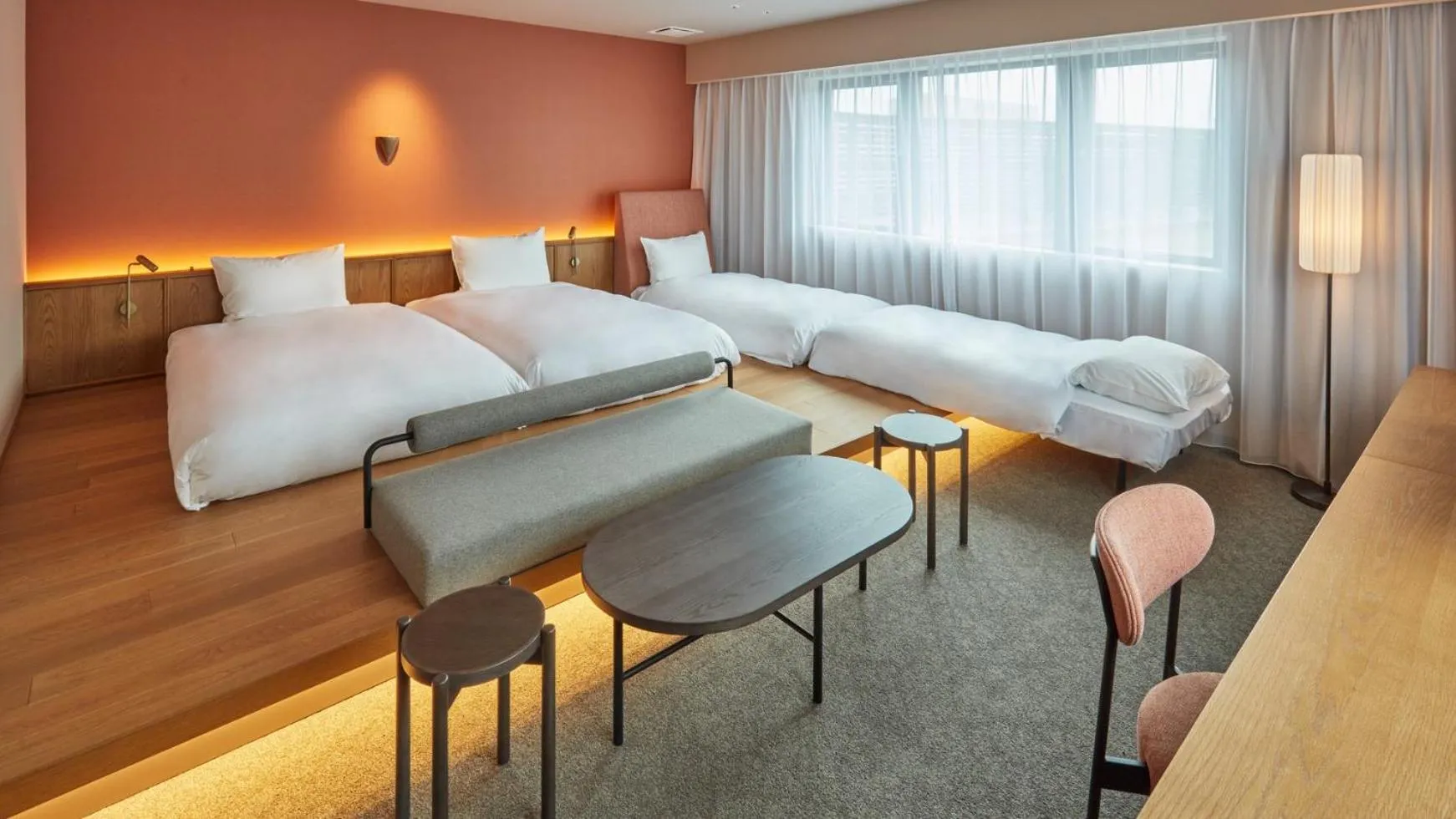 Bed in Hotel Terrasta