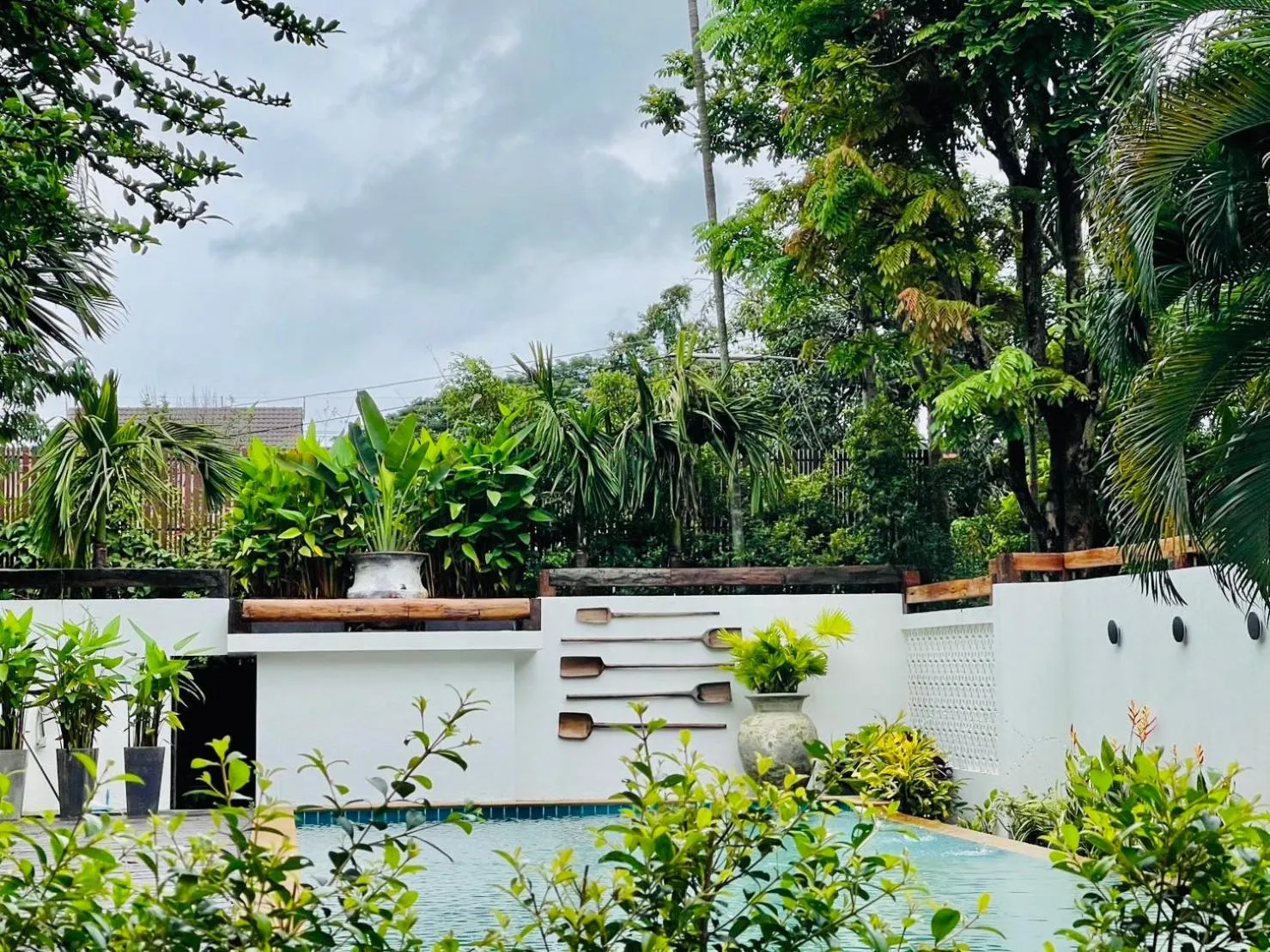 Pool view in Tai Resort