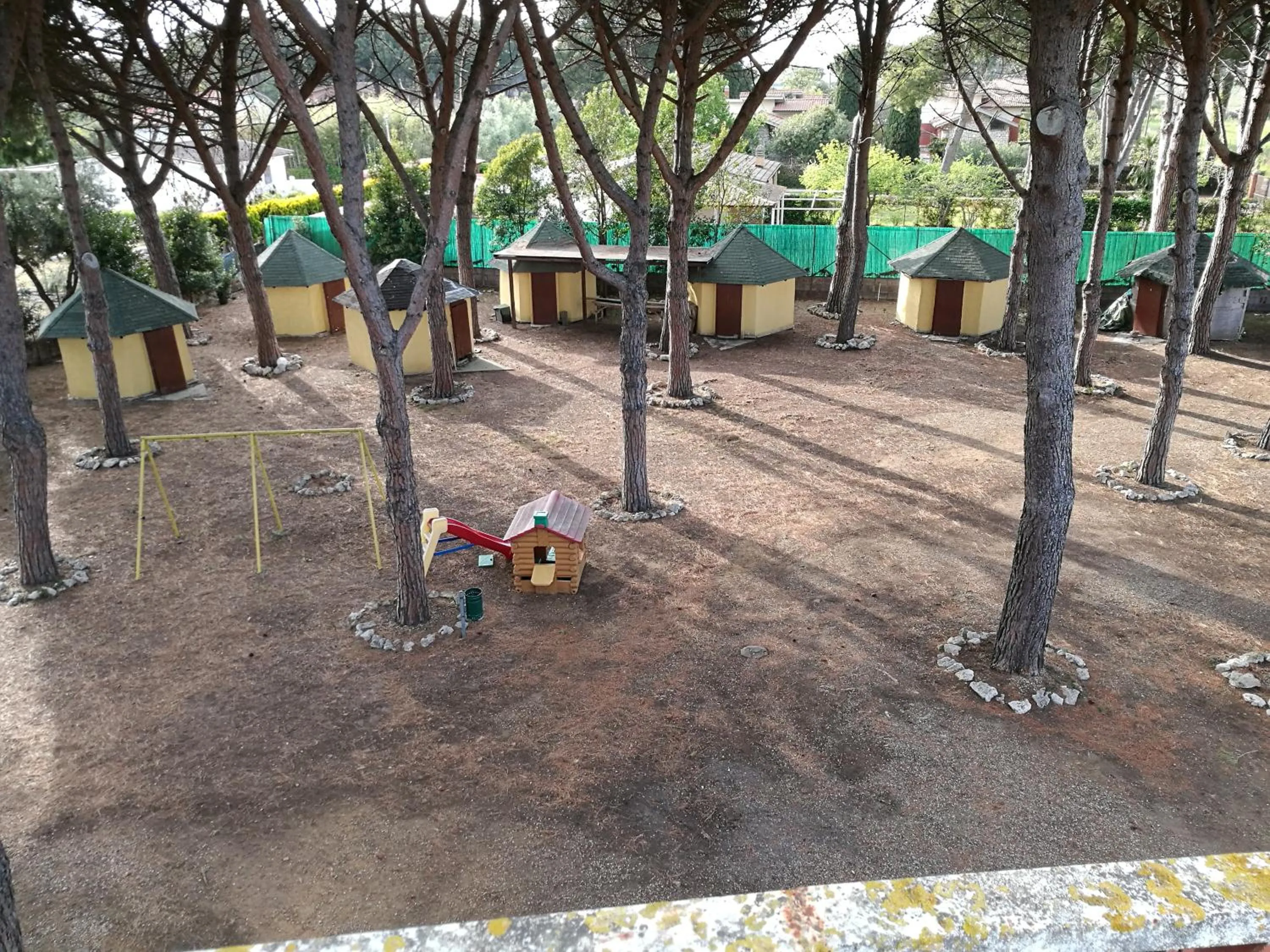 Garden view in Hotel Paradiso