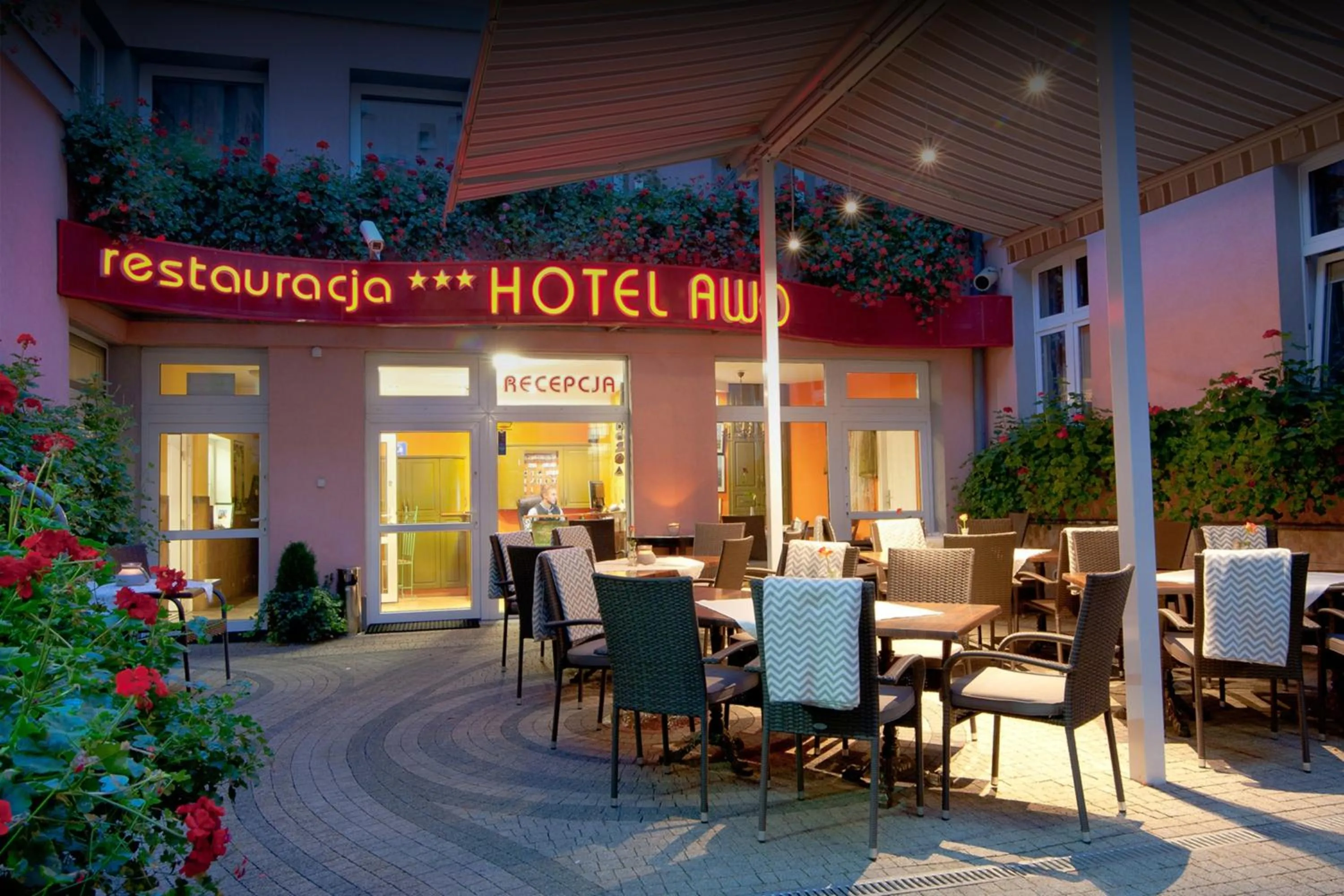 Property building in Hotel Awo