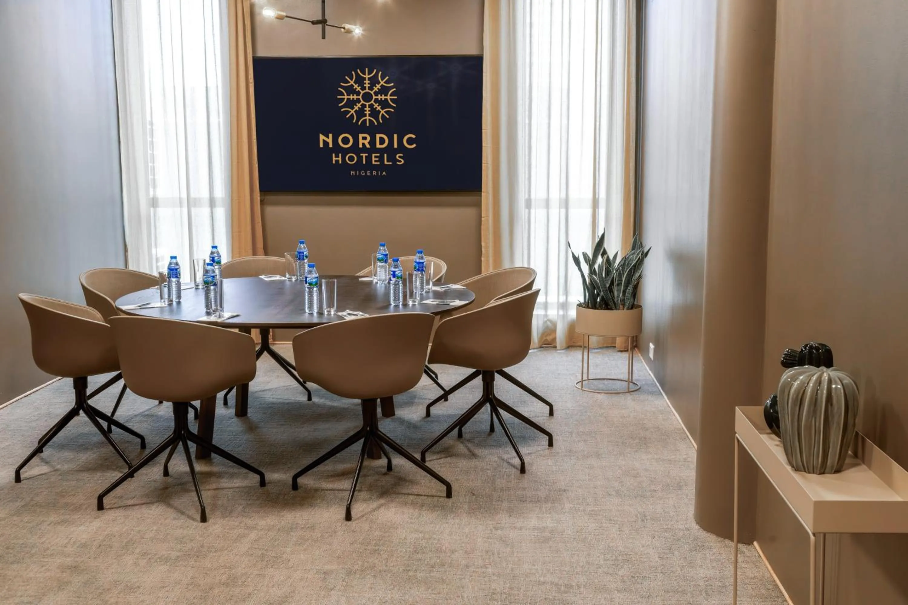 Meeting/conference room in The Nordic Abuja