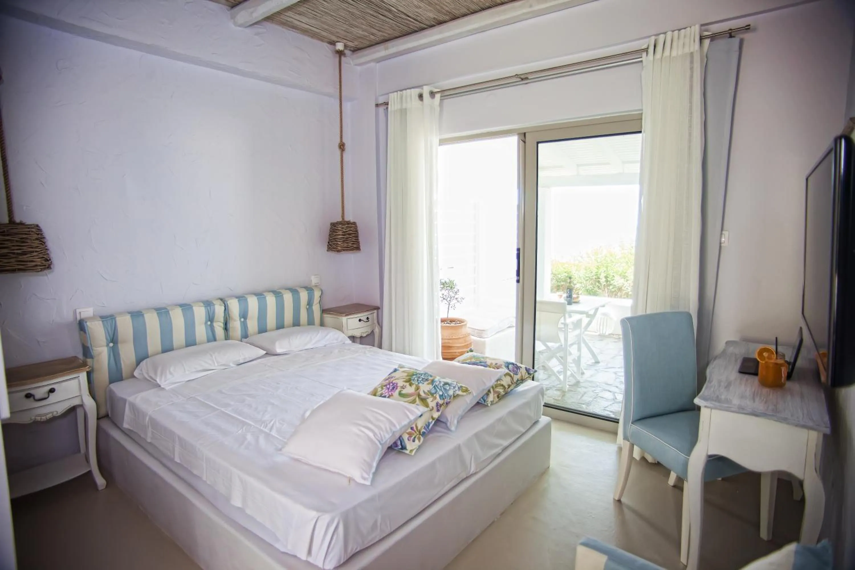 Bed in Artemis Seafront Apartments