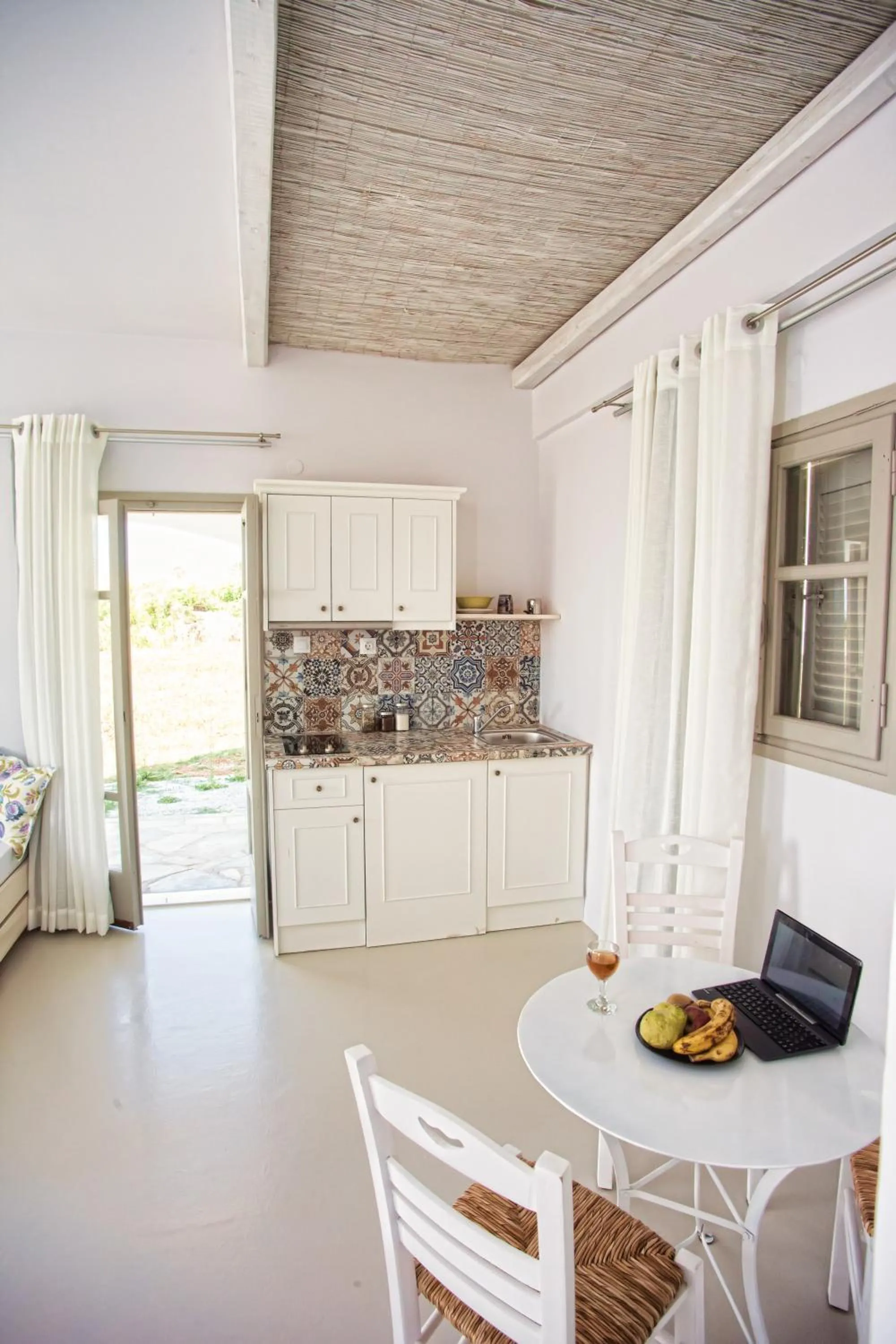 Dining area in Artemis Seafront Apartments