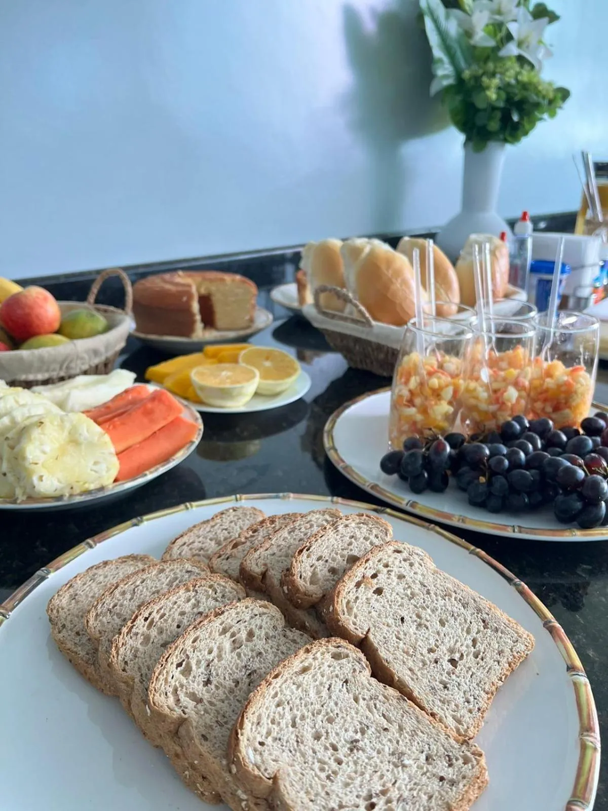 Breakfast in Pousada Alvorada