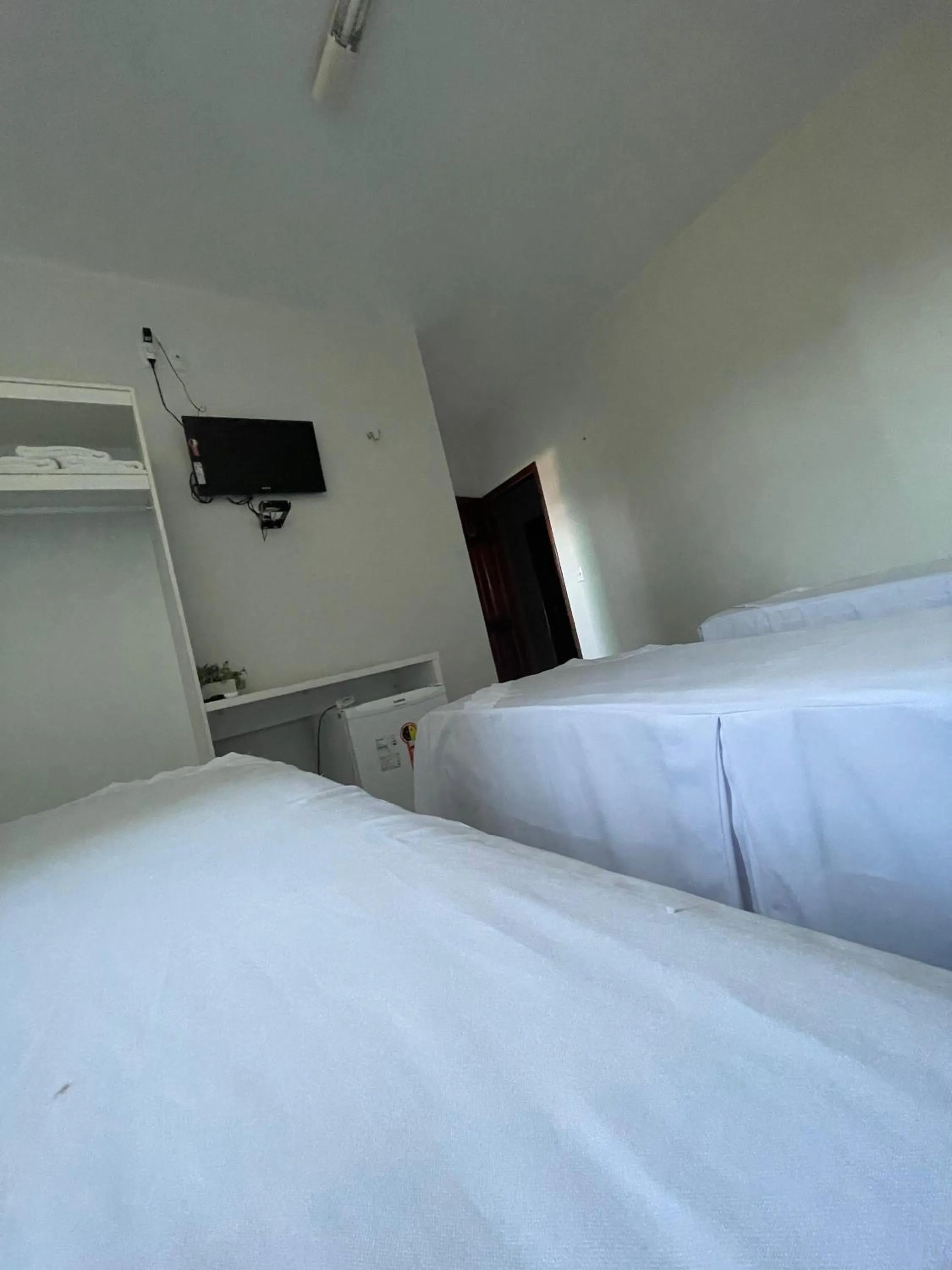 Bed in Pousada Alvorada
