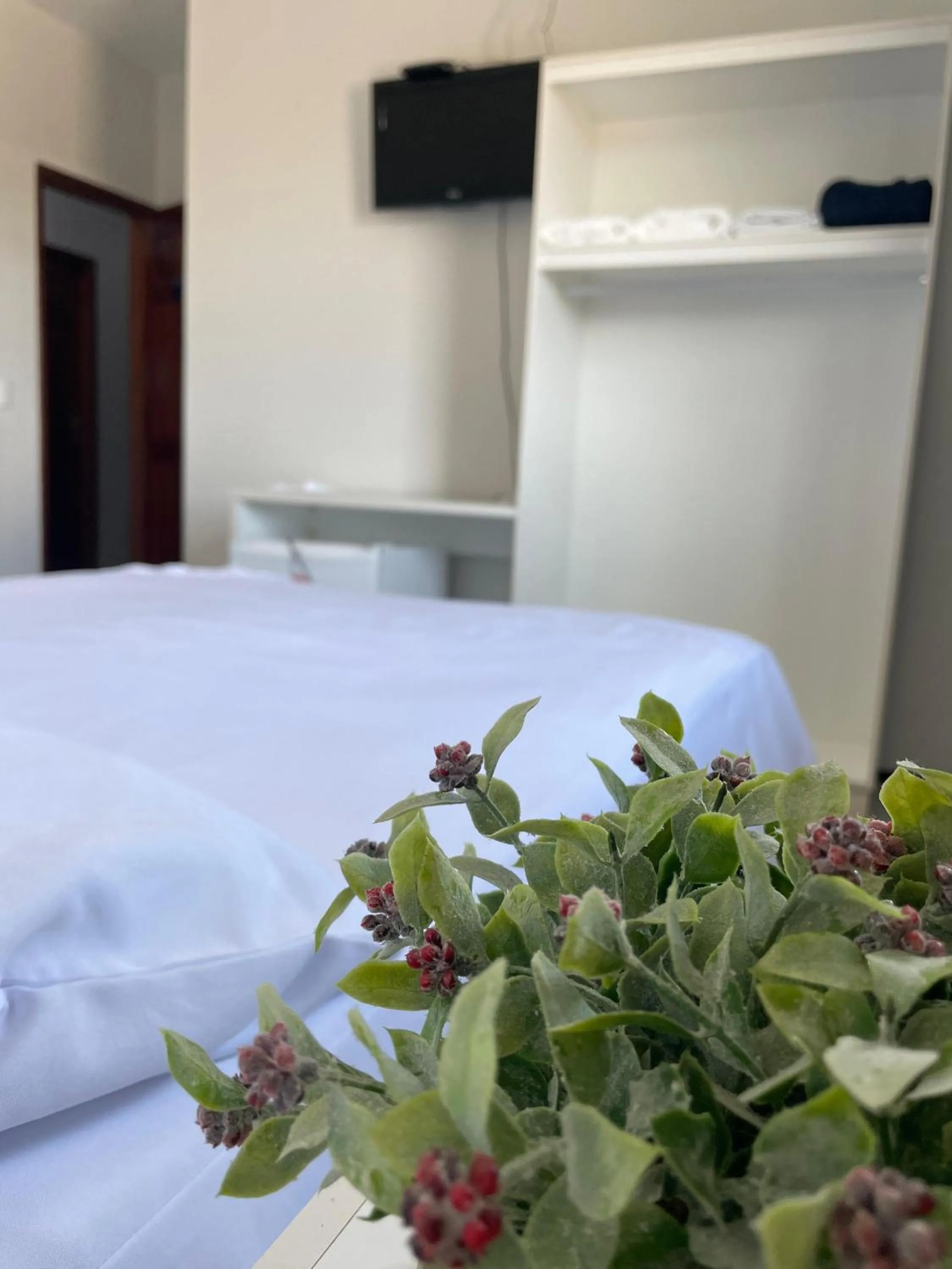 Bedroom, Bed in Pousada Alvorada
