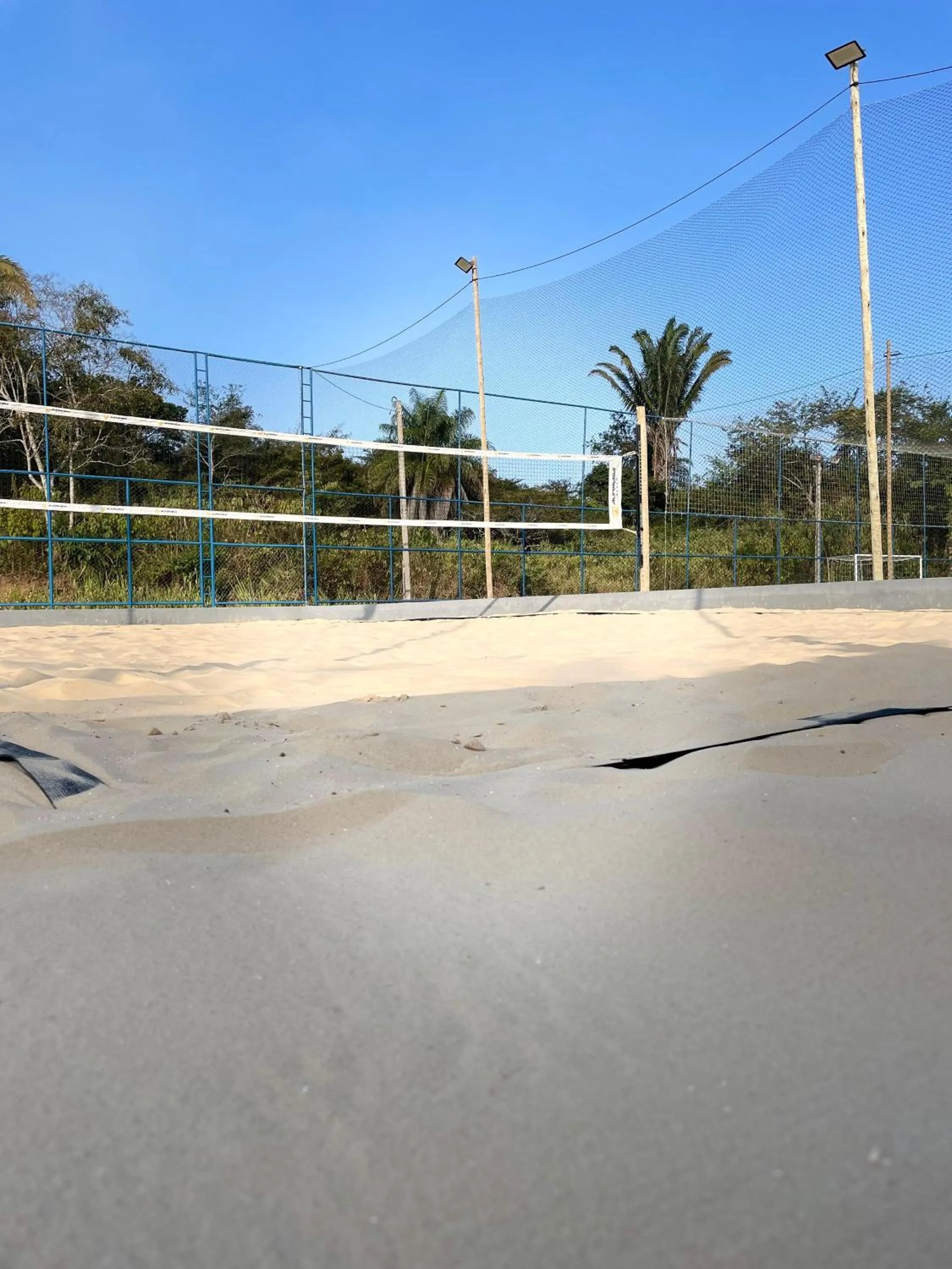 Tennis court in Pousada Alvorada