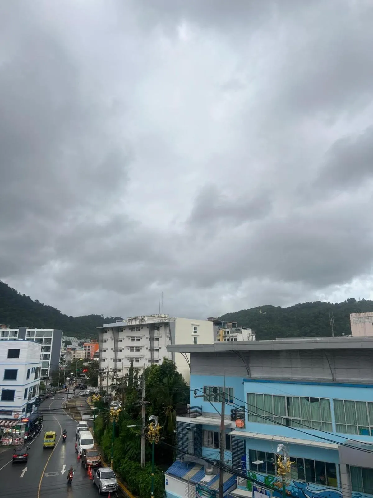 City view in SK Residence And Restaurant Patong