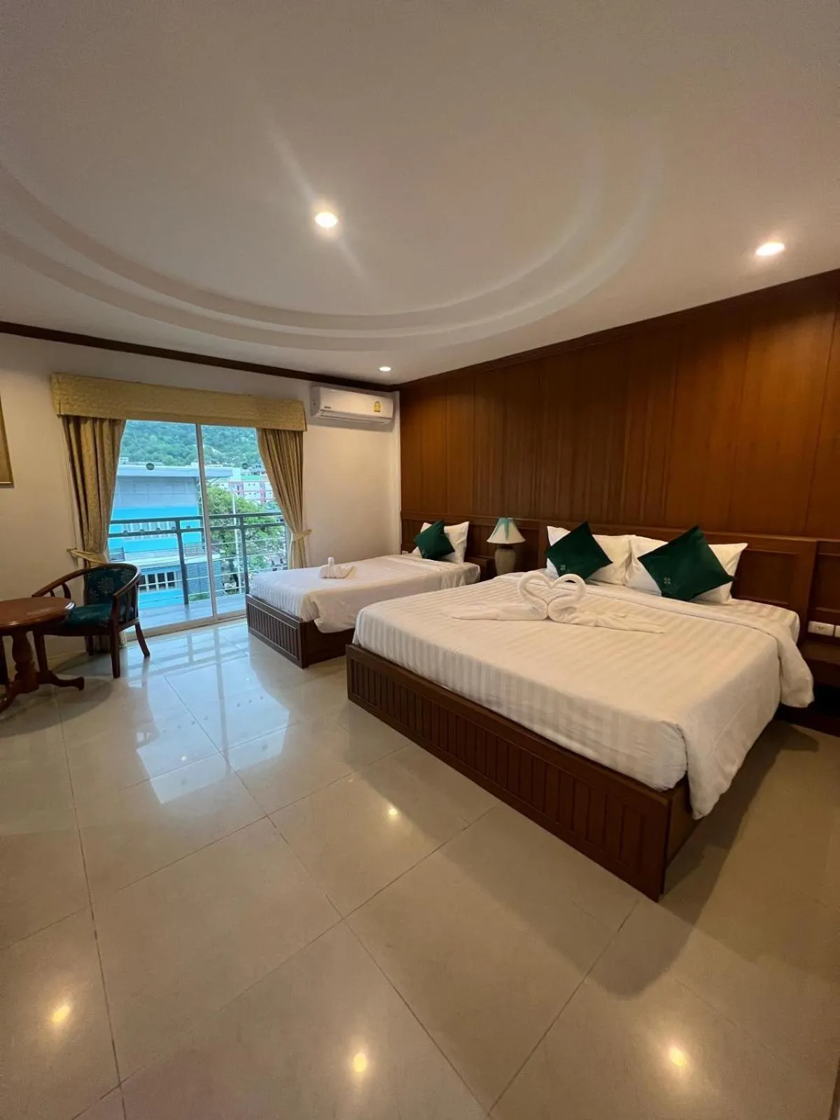 Photo of the whole room, Bed in SK Residence And Restaurant Patong