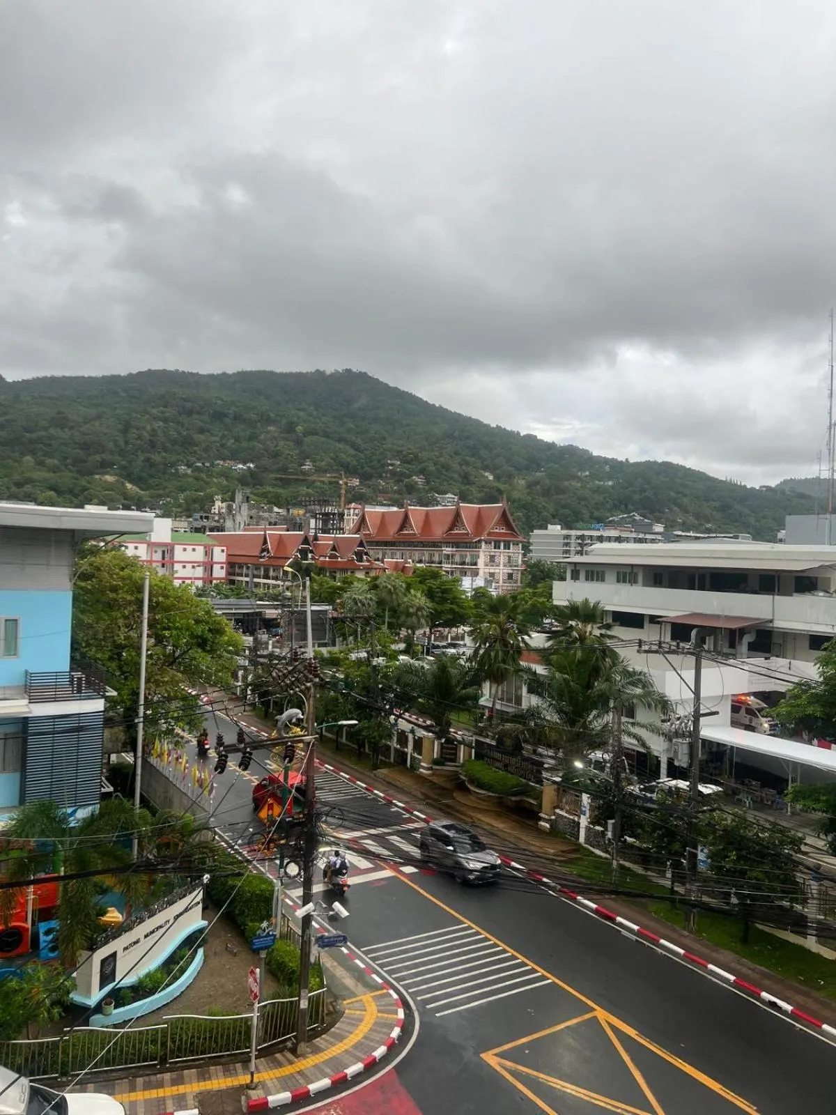 Mountain view in SK Residence And Restaurant Patong