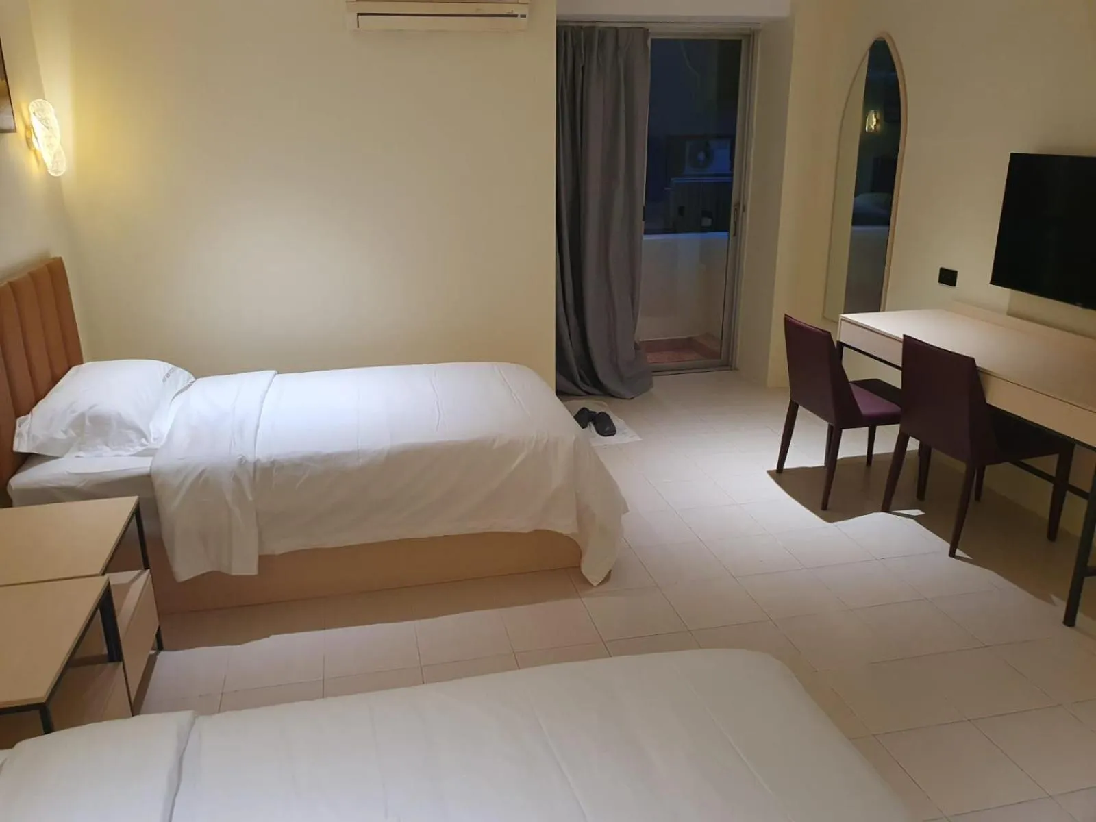 Bed in Hotel Soni Mansion Pratunam