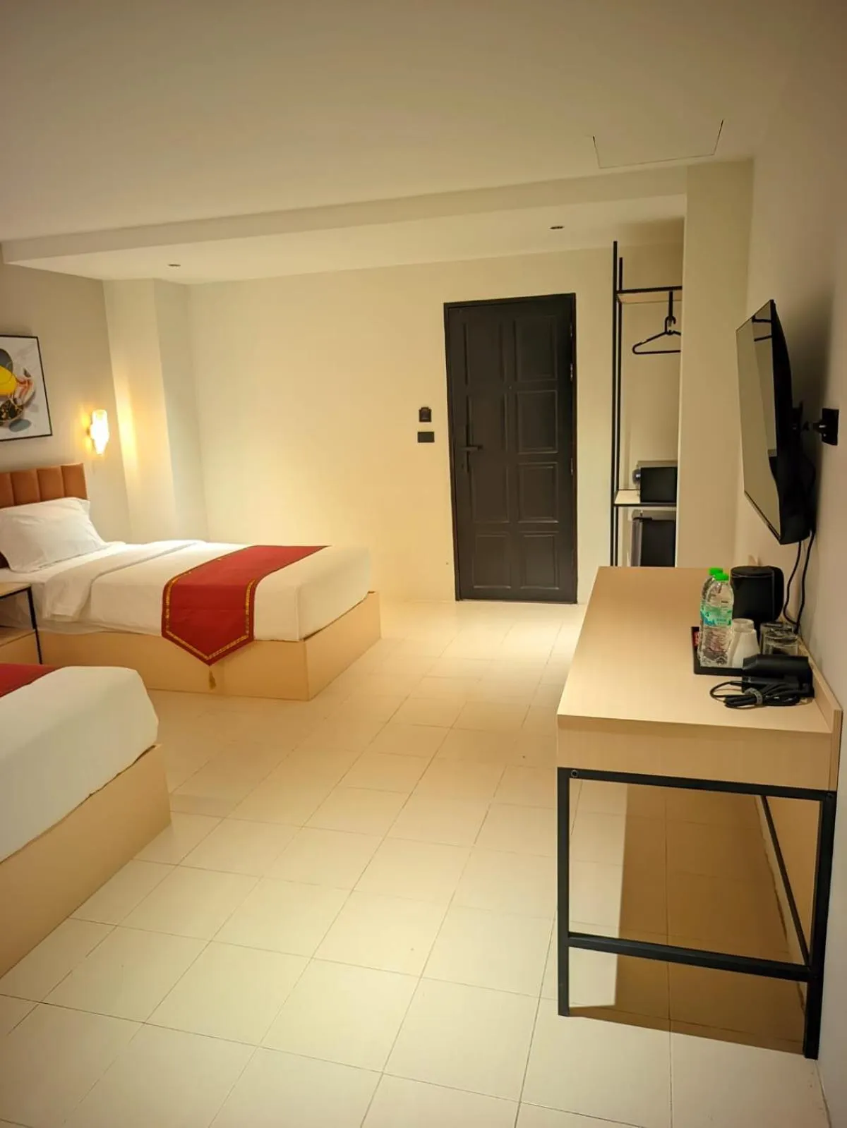 TV and multimedia, Bed in Hotel Soni Mansion Pratunam