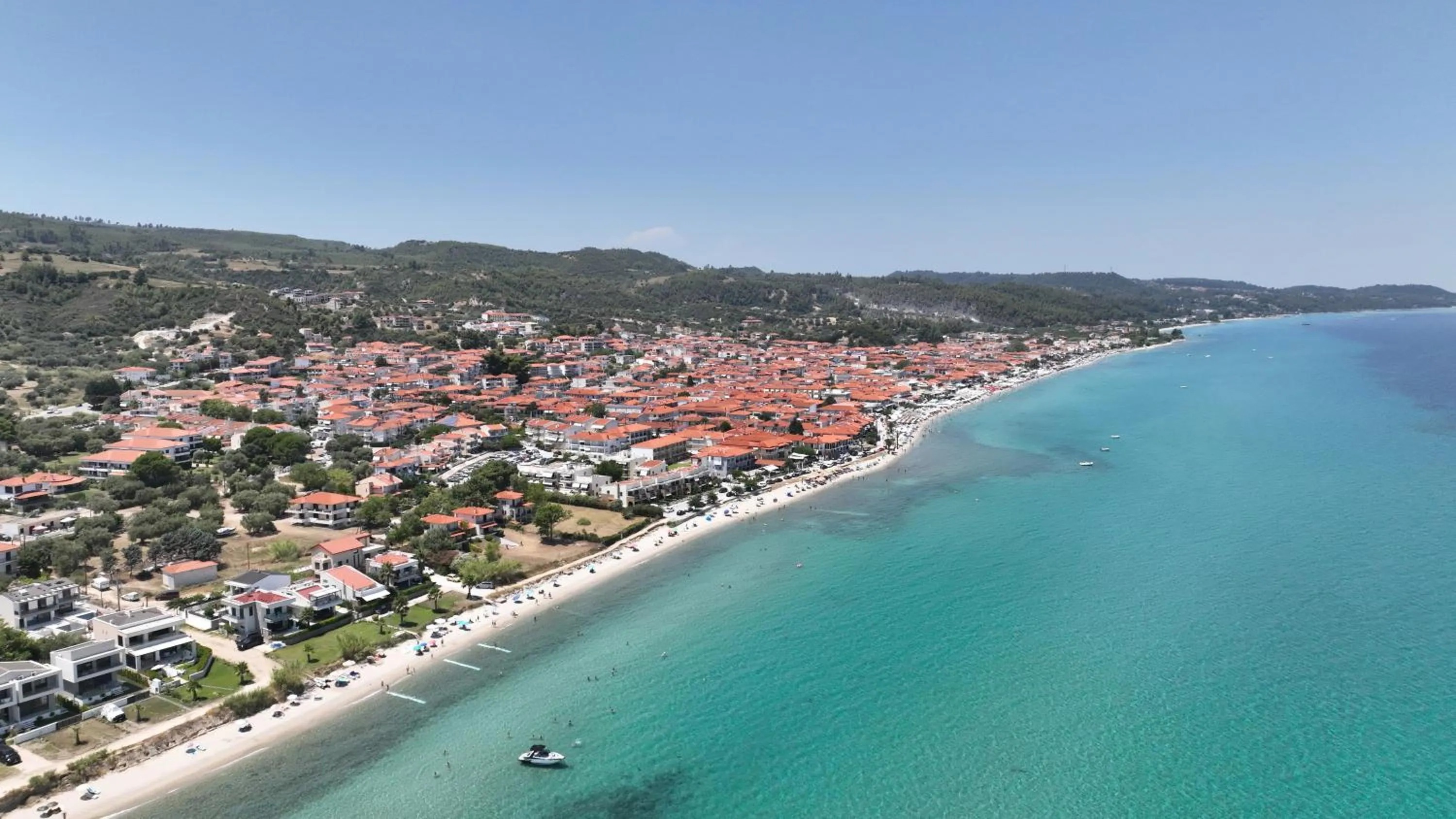 Bird's eye view in Akrogiali Exclusive Hotel (Adults Only)