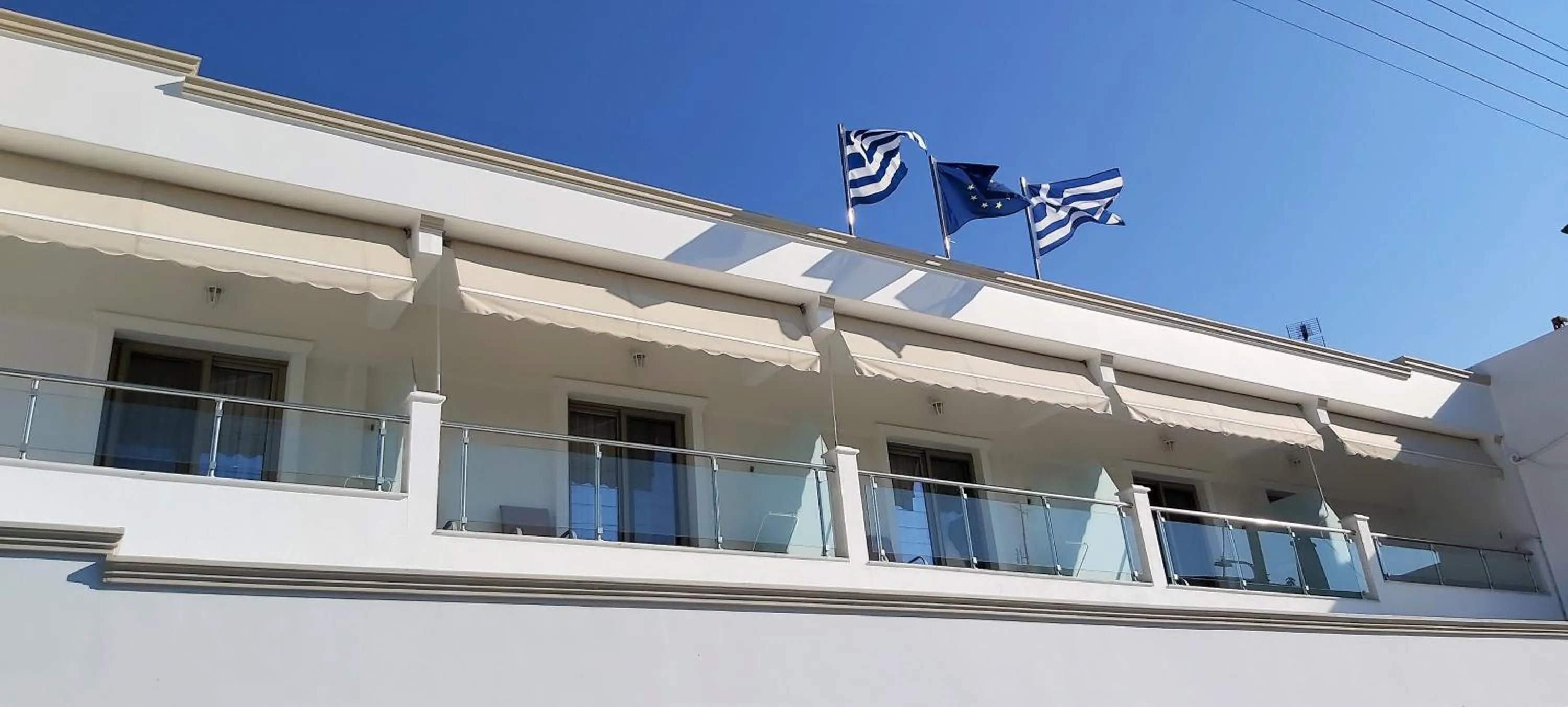 Property building in Akrogiali Exclusive Hotel (Adults Only)