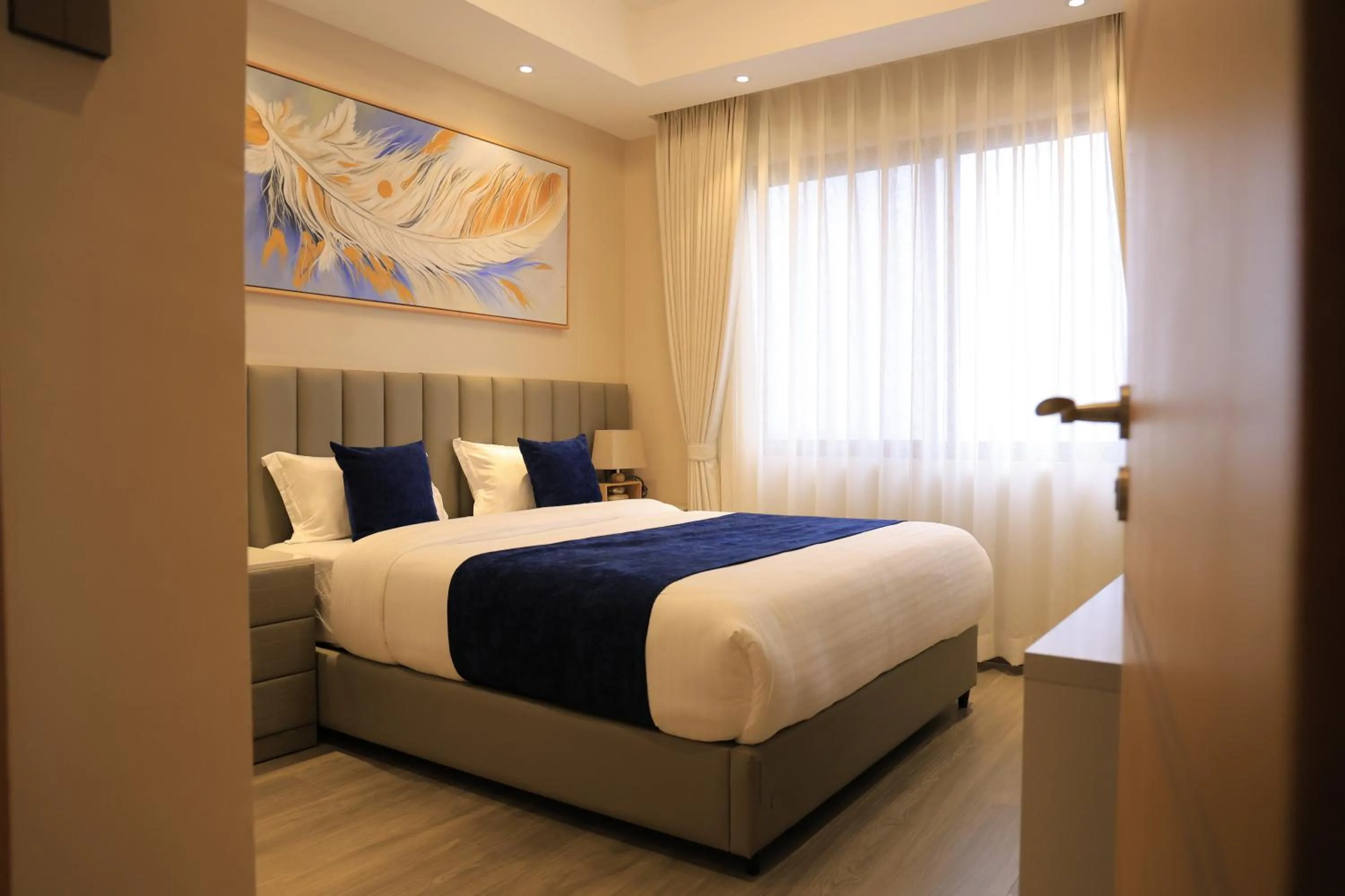 Bed in Abrish Hotel and Apartment