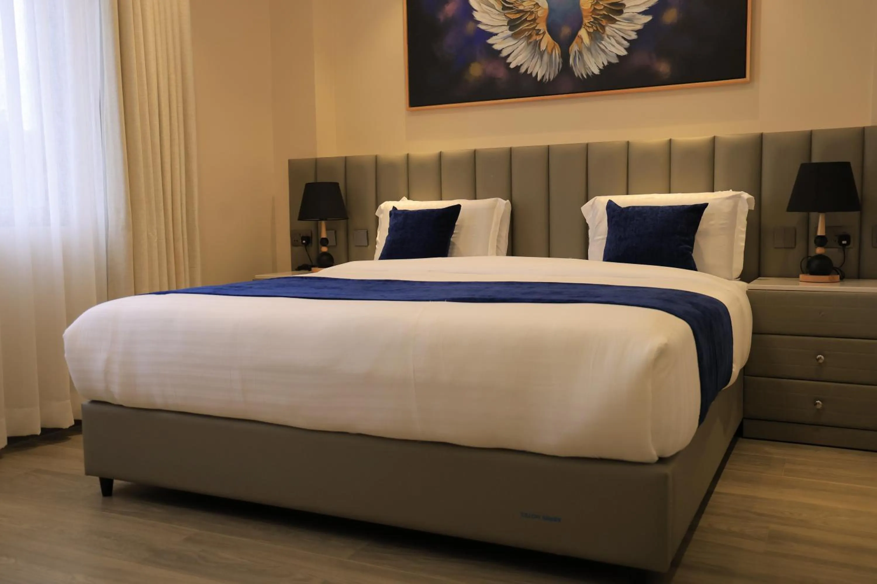 Bed in Abrish Hotel and Apartment