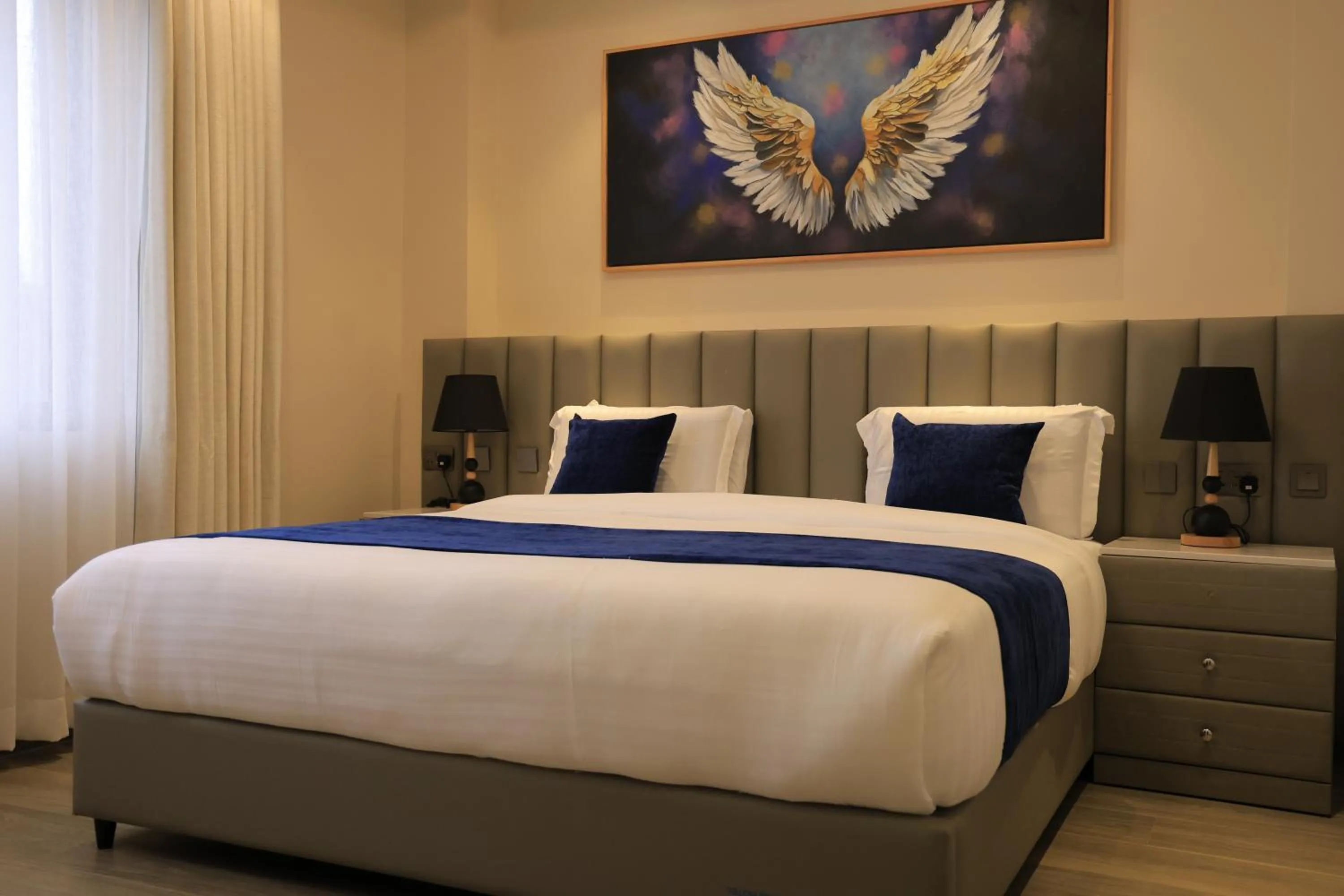 Bed in Abrish Hotel and Apartment