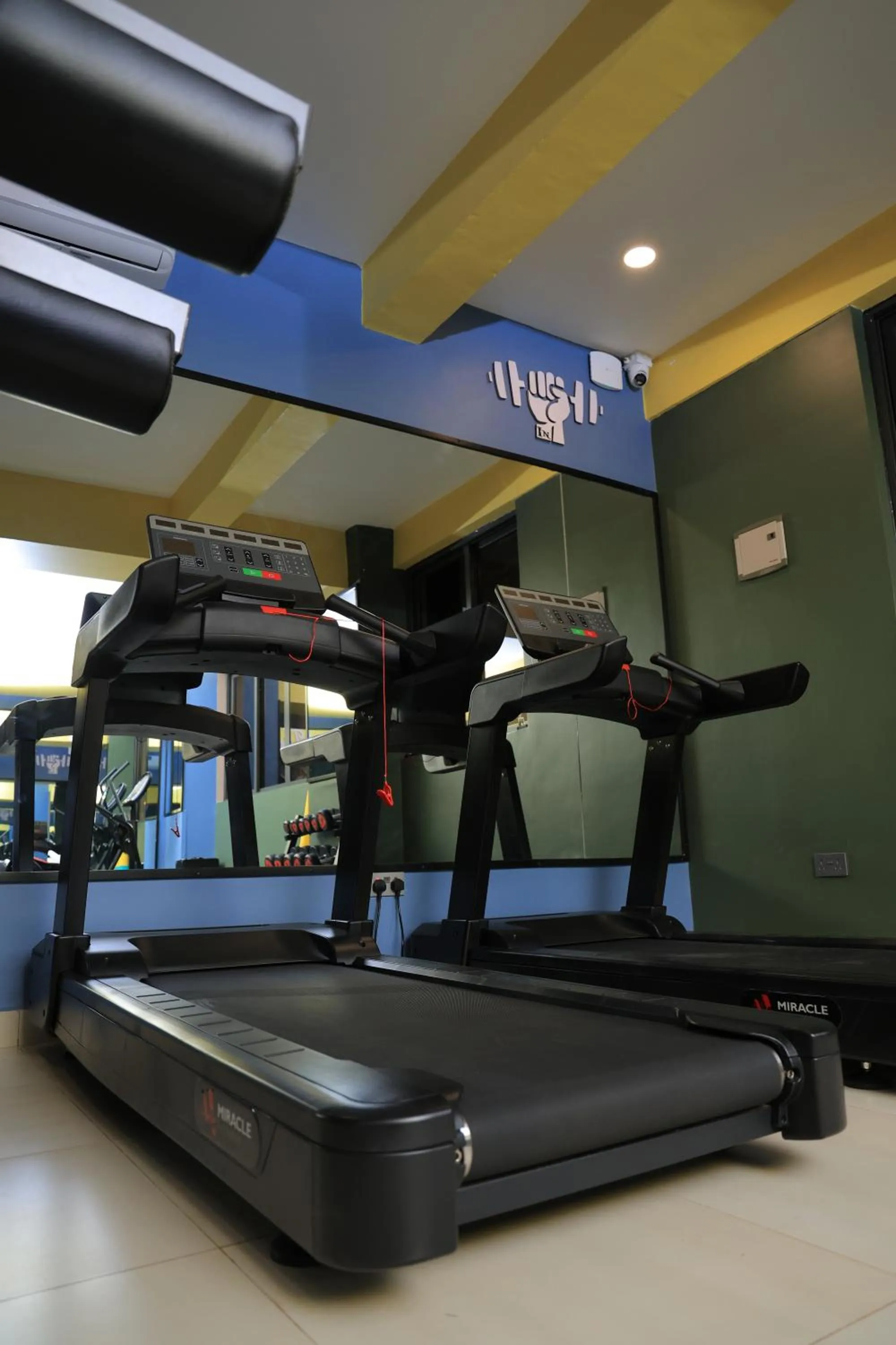 Fitness centre/facilities in Abrish Hotel and Apartment