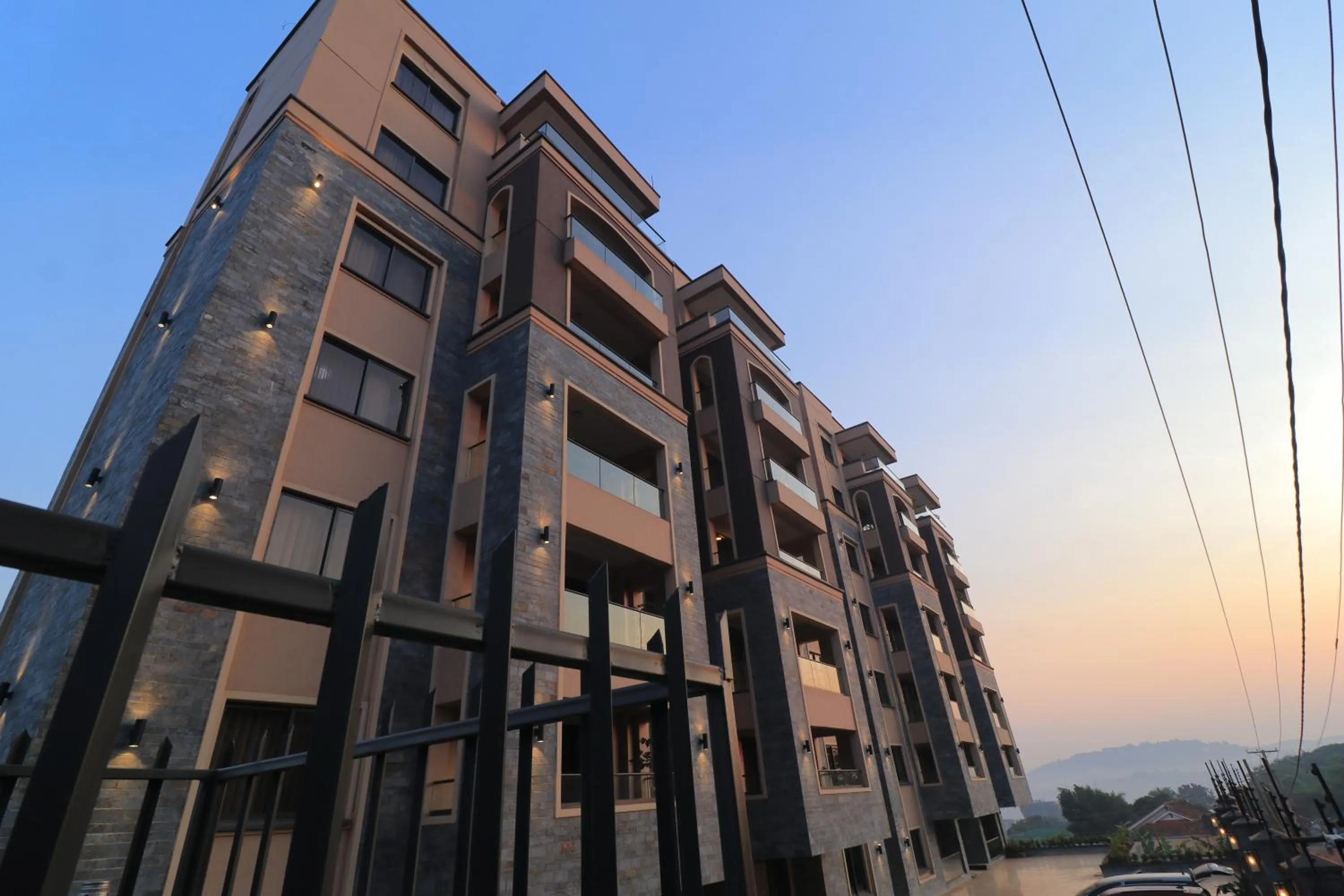 Property building in Abrish Hotel and Apartment