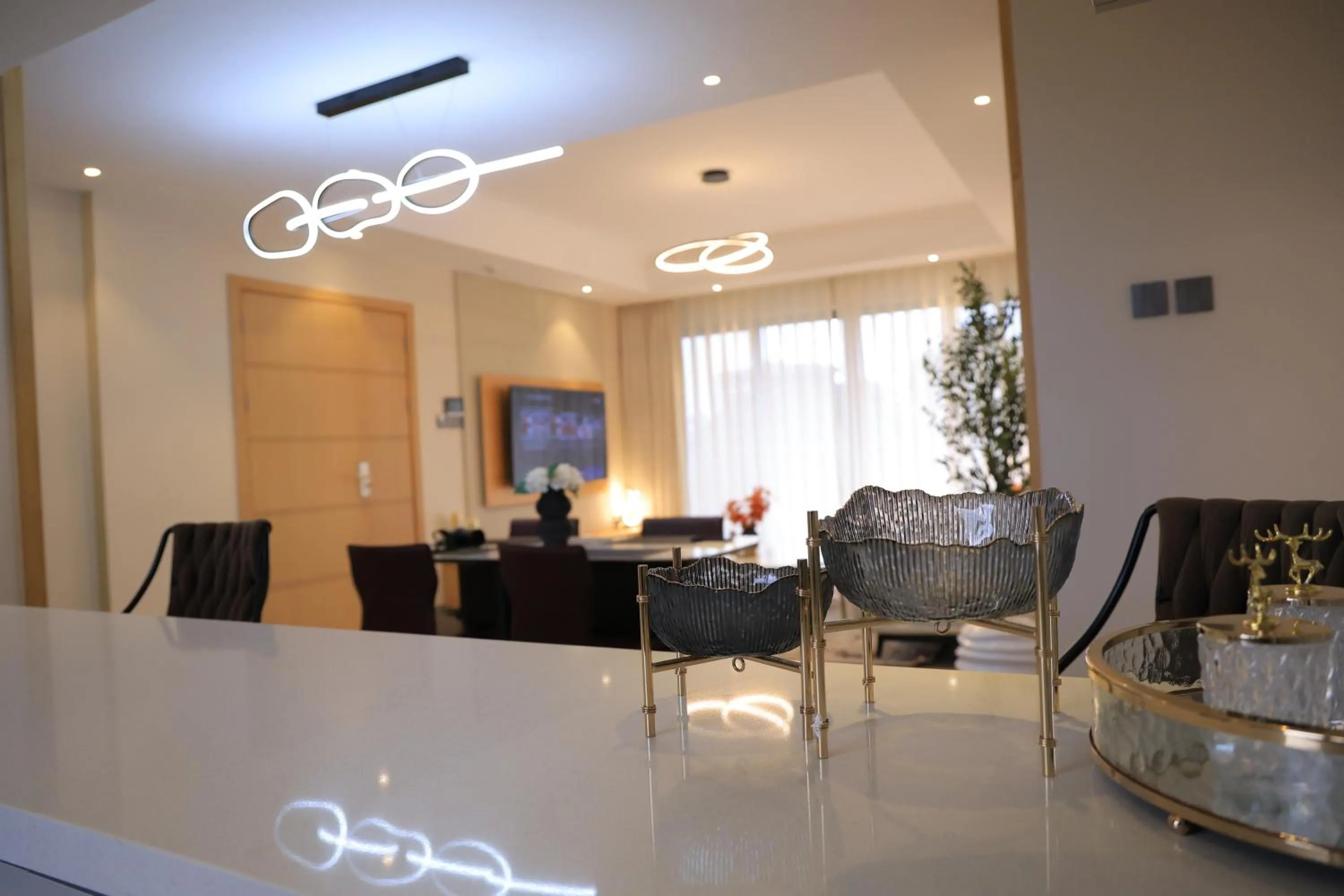 Living room in Abrish Hotel and Apartment