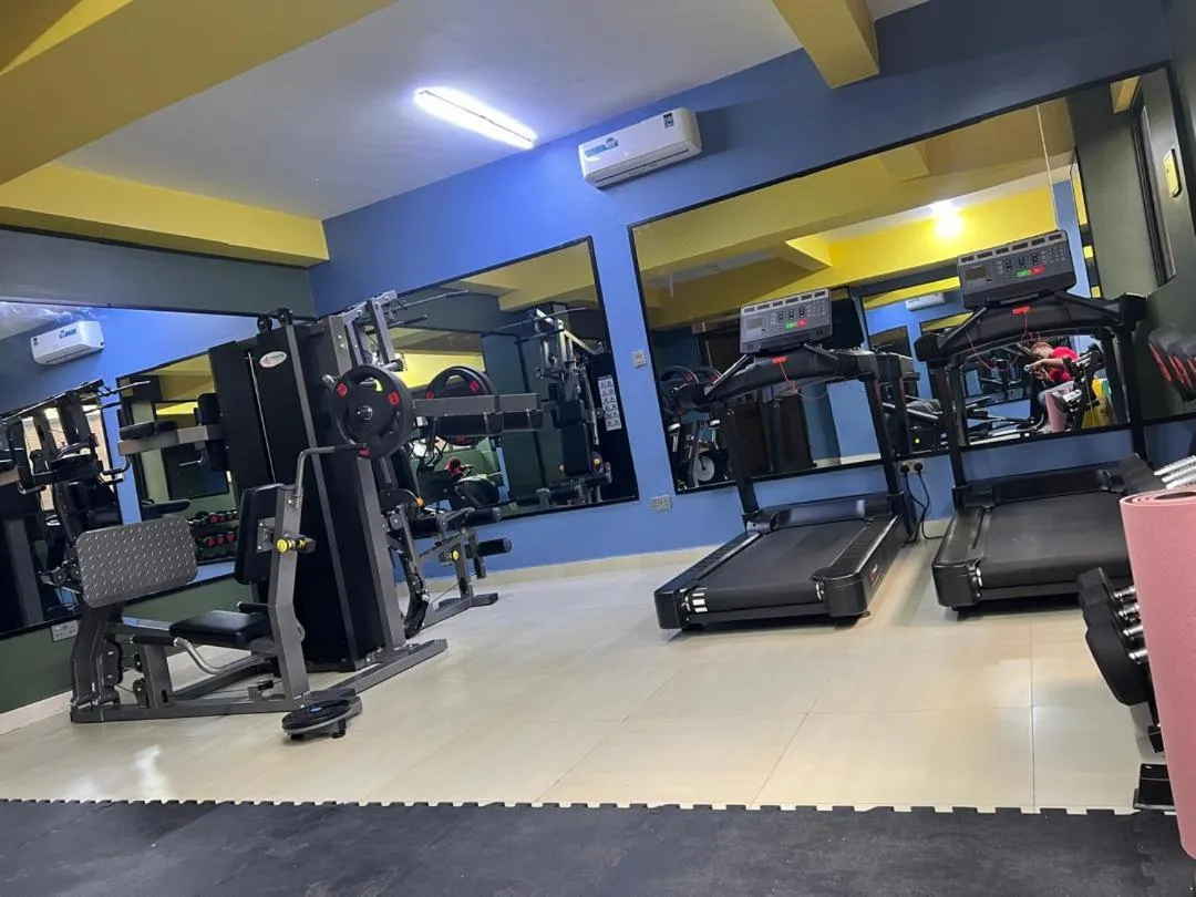 Fitness centre/facilities in Abrish Hotel and Apartment