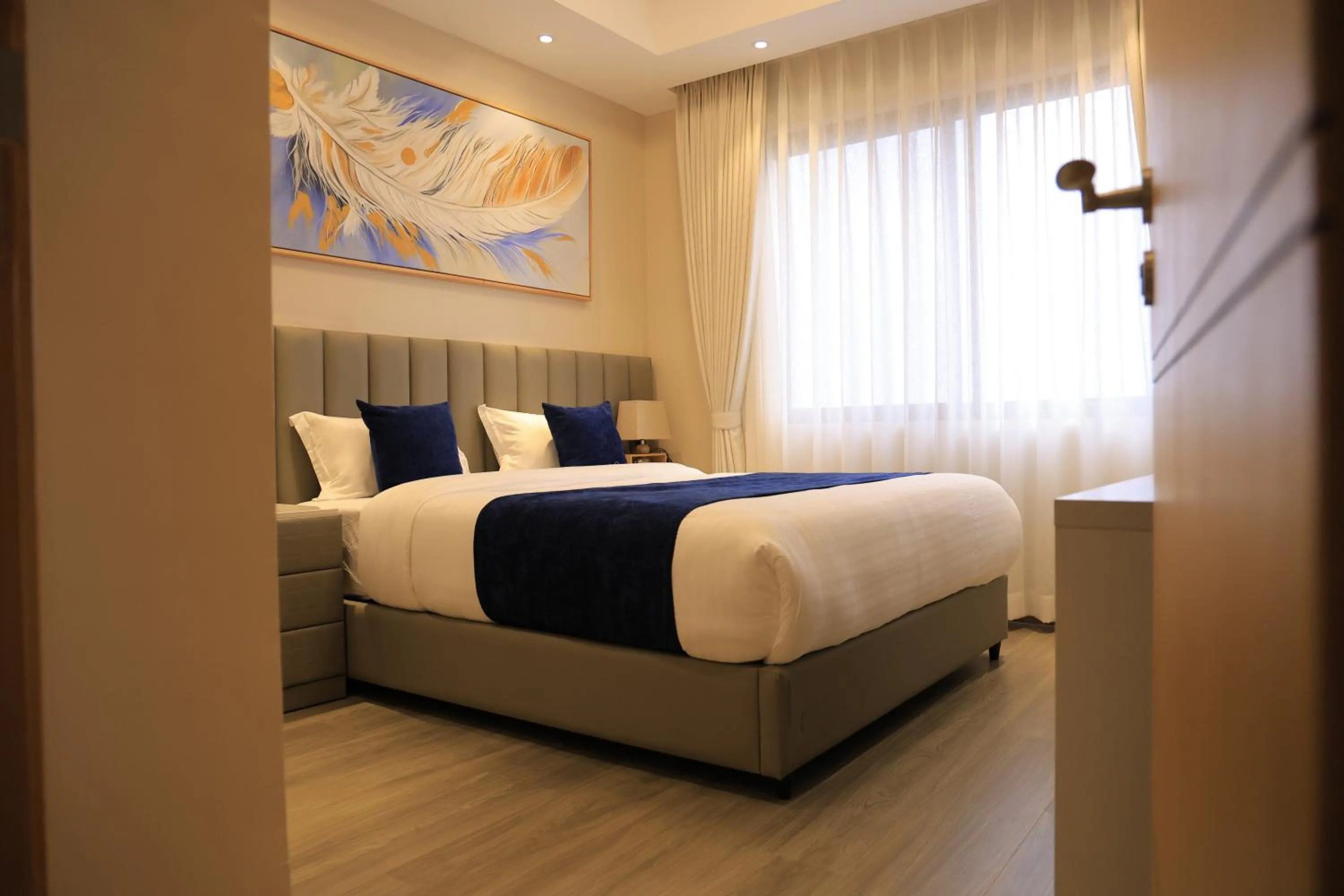 Bed in Abrish Hotel and Apartment