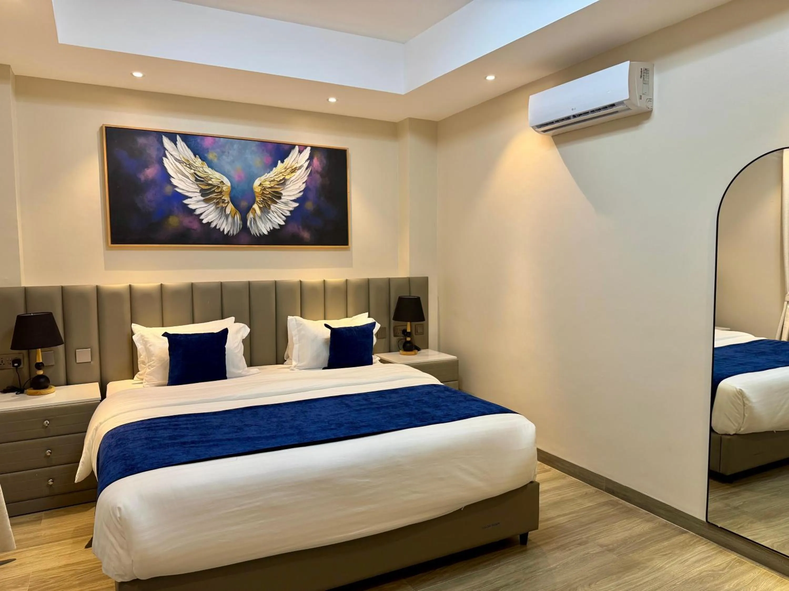 Bed in Abrish Hotel and Apartment