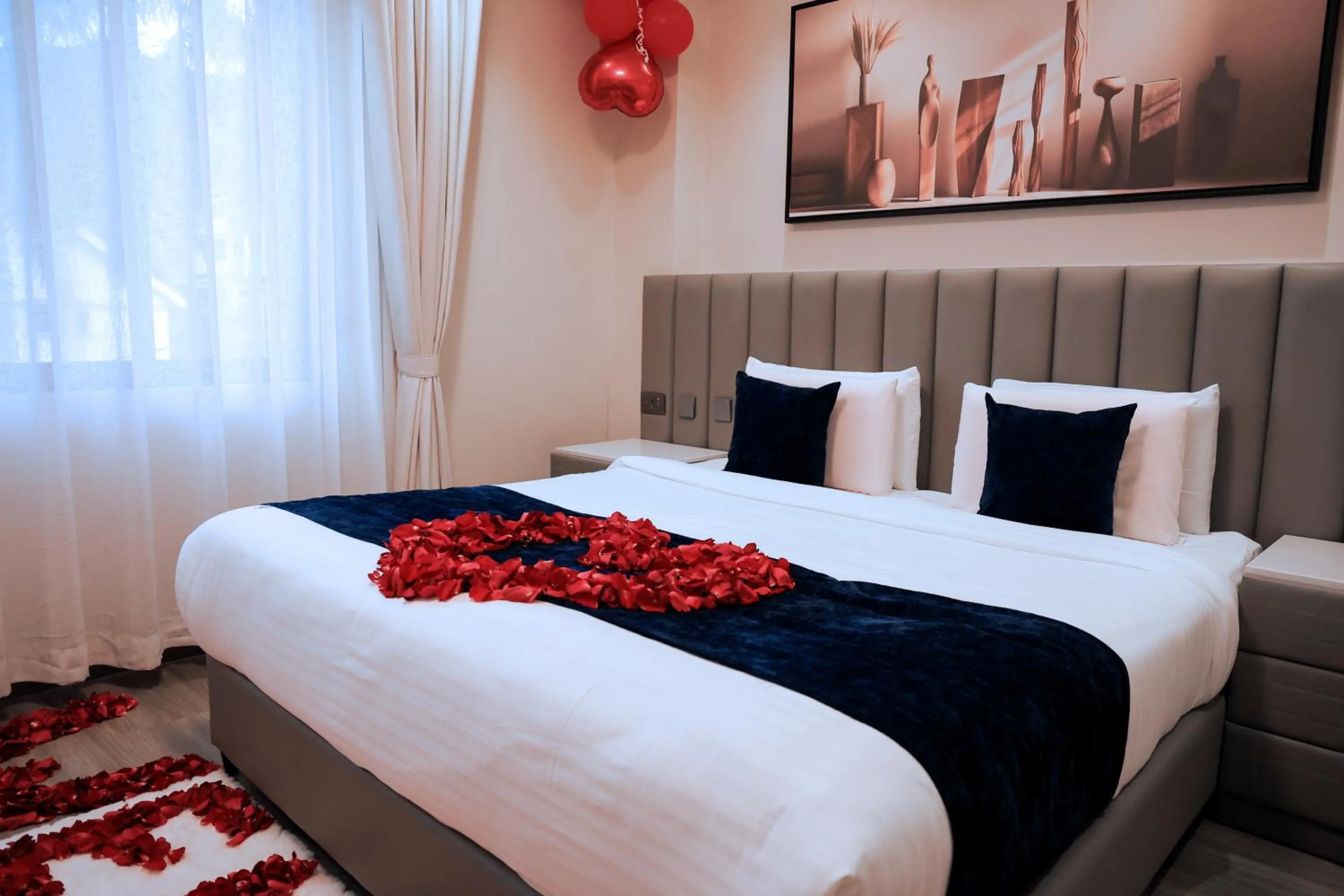 Bed in Abrish Hotel and Apartment