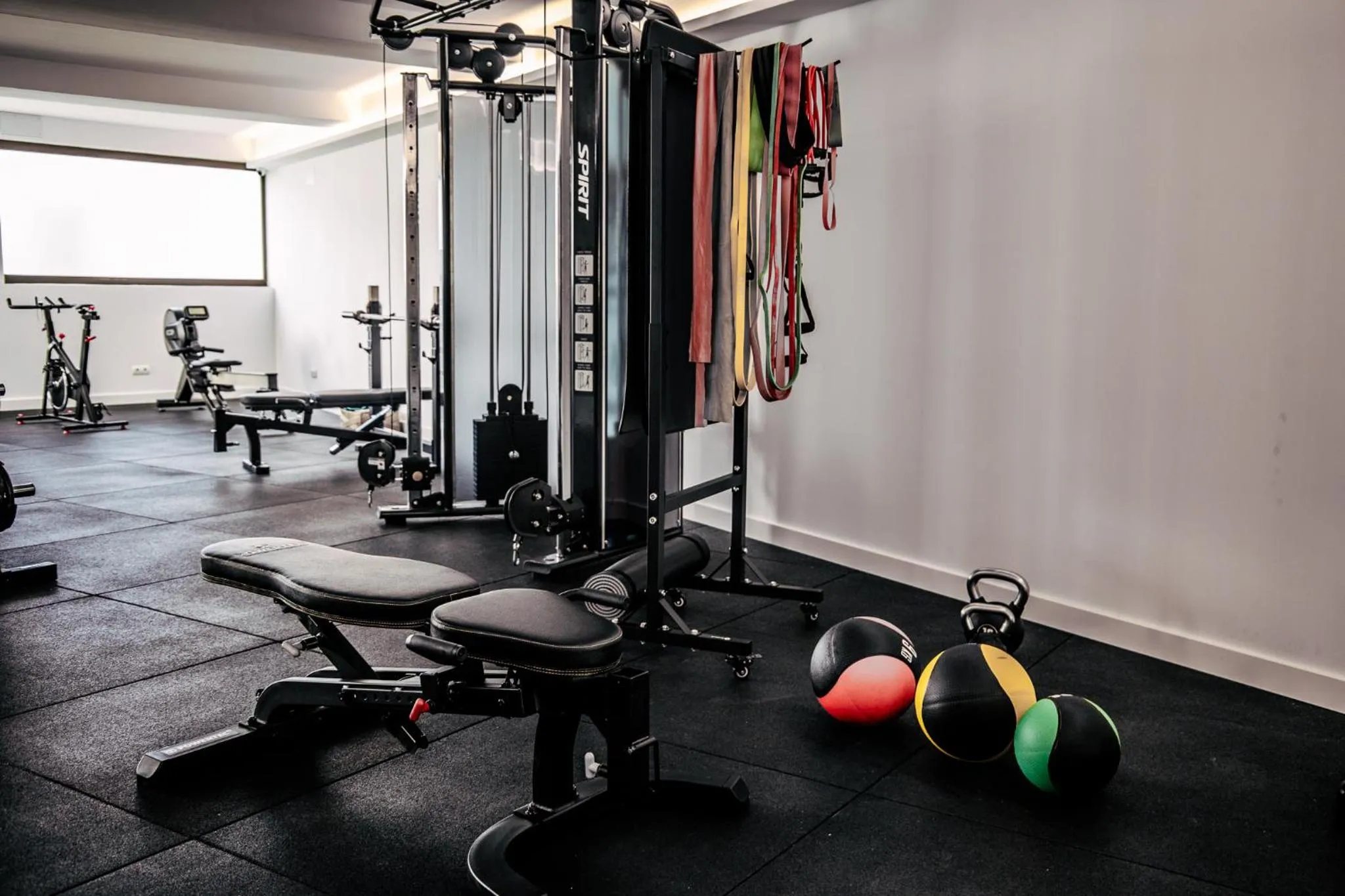 Fitness centre/facilities in Hotel Tarba