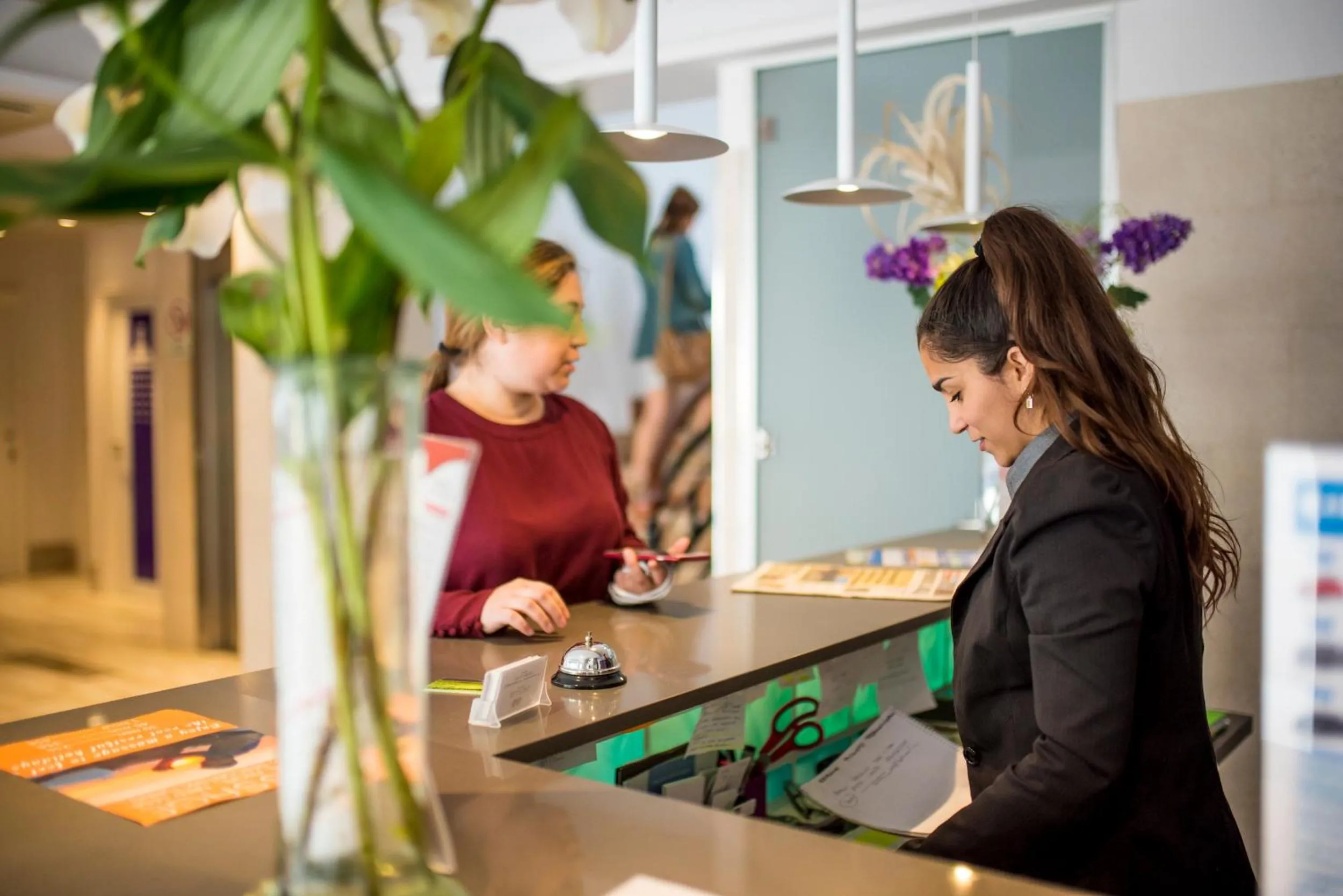 Lobby or reception in Hotel Tarba