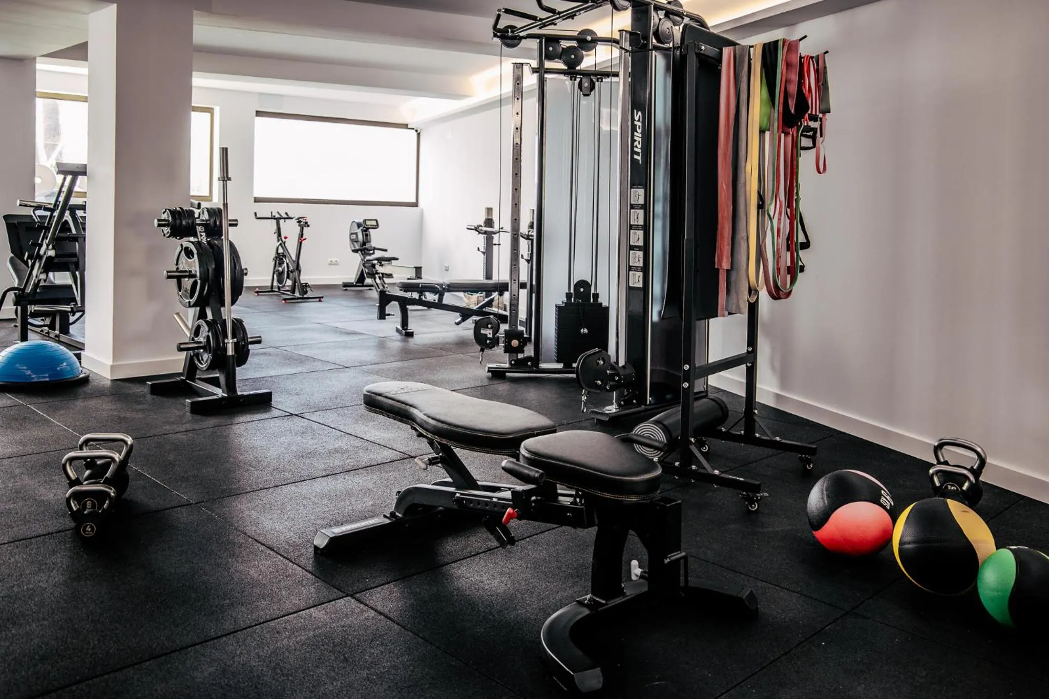 Fitness centre/facilities in Hotel Tarba
