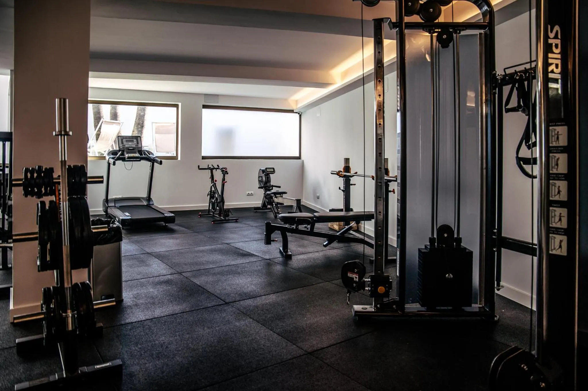 Fitness centre/facilities in Hotel Tarba