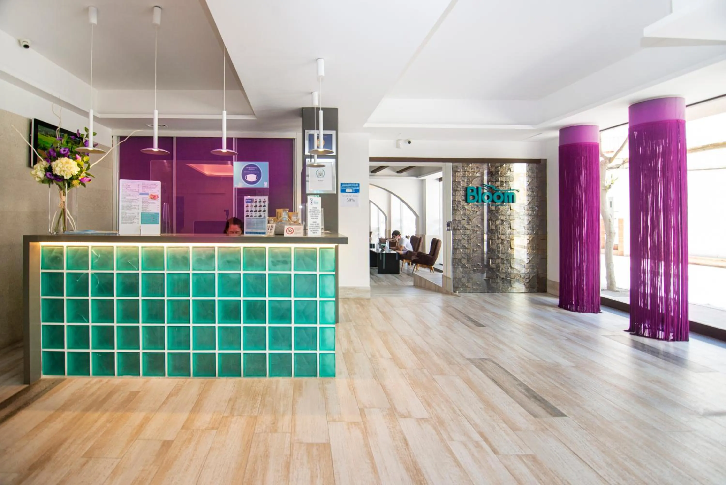 Lobby or reception in Hotel Tarba