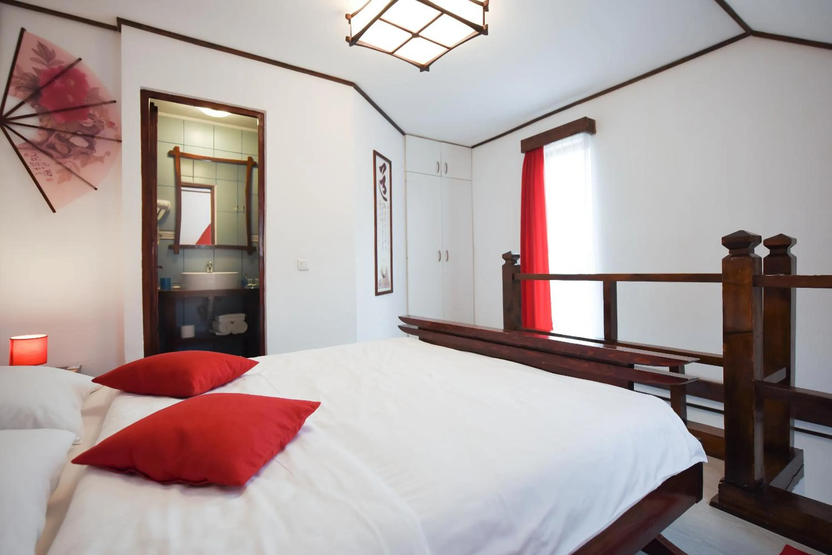 Bed in Casa Lily - Japanese Retreat