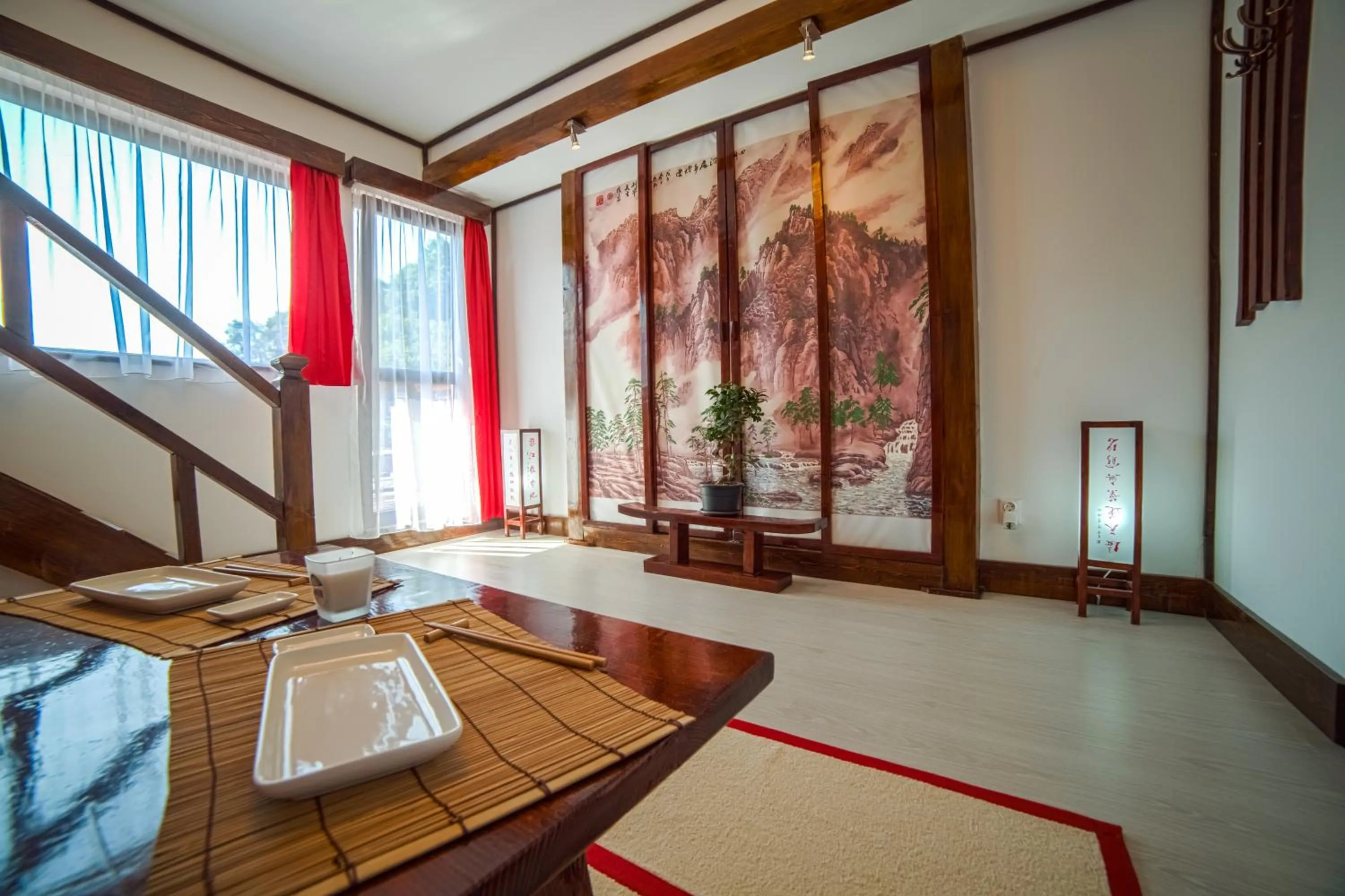 Living room in Casa Lily - Japanese Retreat
